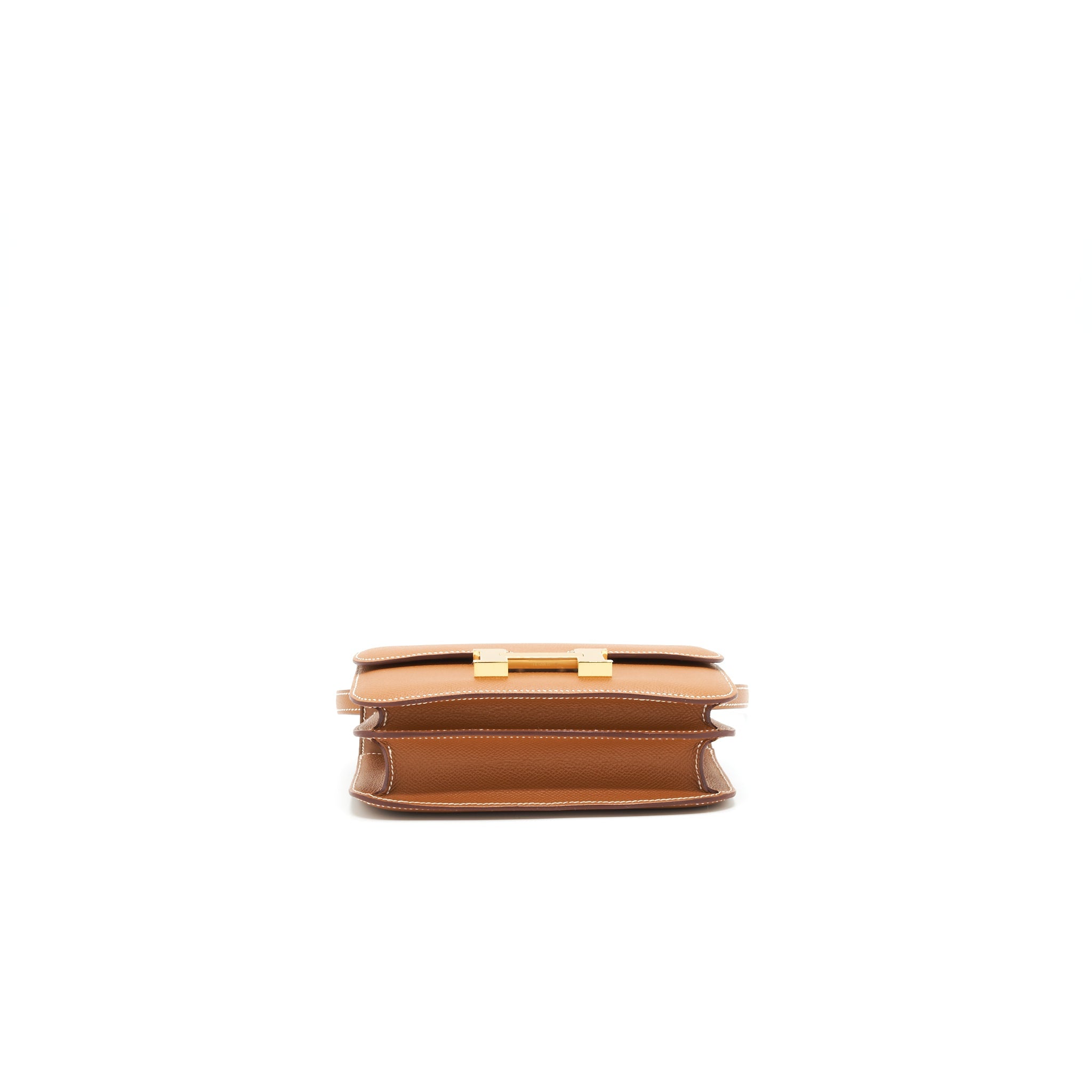 HERMES CONSTANCE MINI EPSOM GOLD GHW