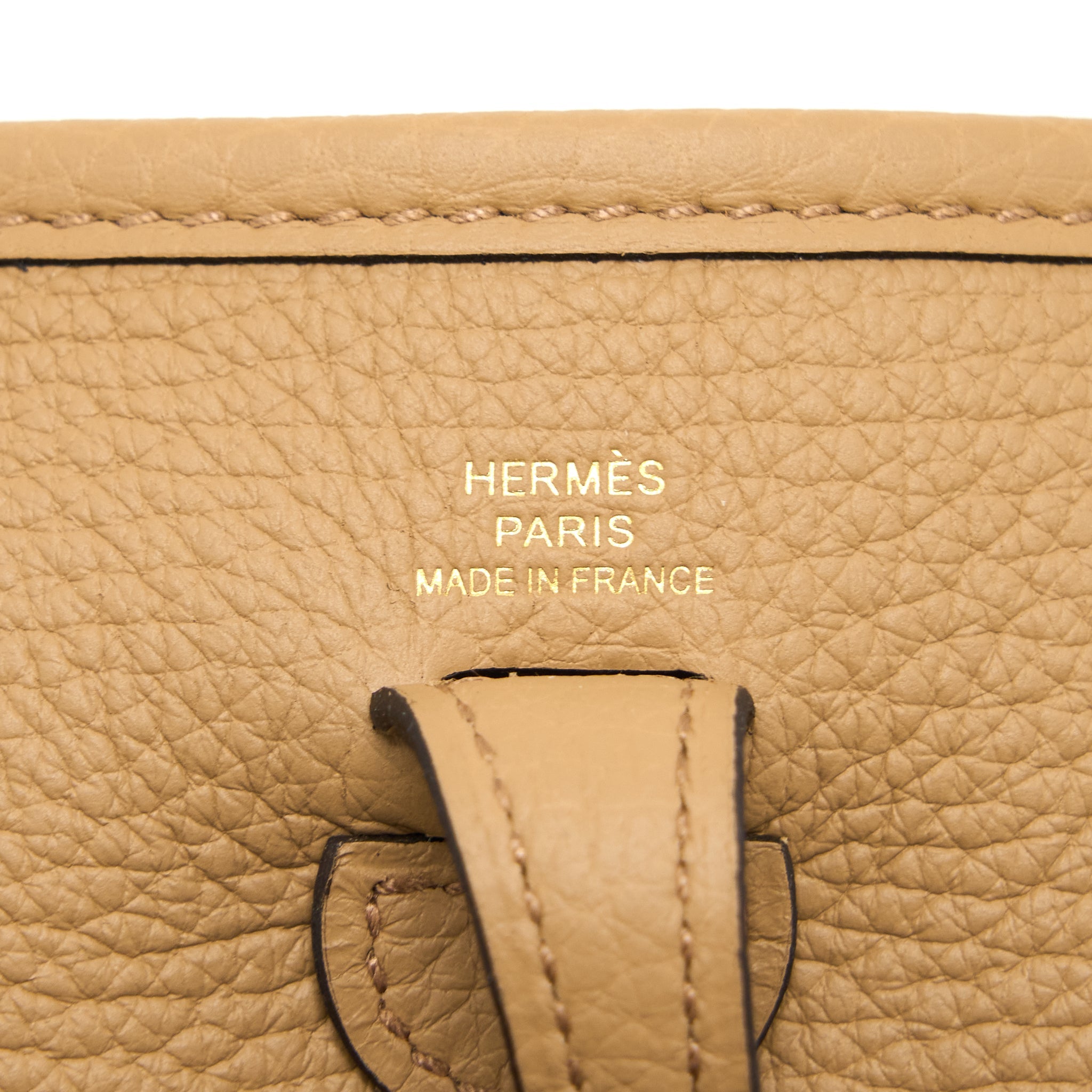 HERMES MINI EVELYNE CLEMENCE CHAI MULTICOLOUR STRAP GHW