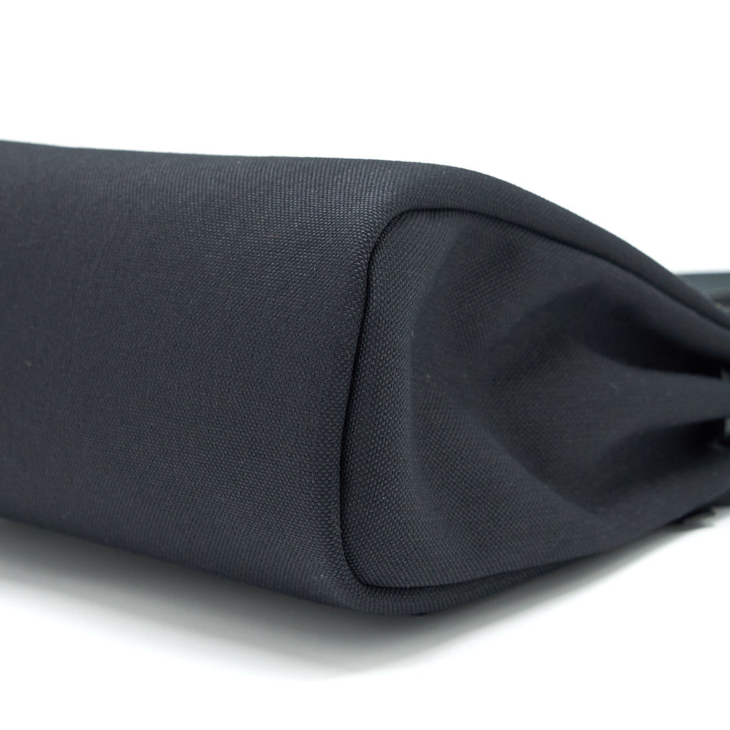 HERMES HERBAG 31 RETOUR BAG BLACK GHW