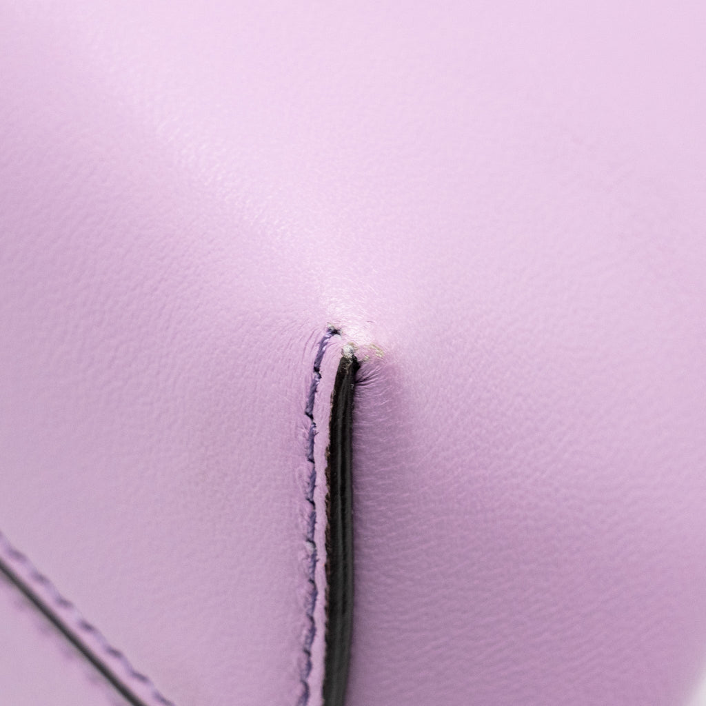 FENDI SMALL FENDI FIRST CLUTCH BAG NAPPA LILAC SHW