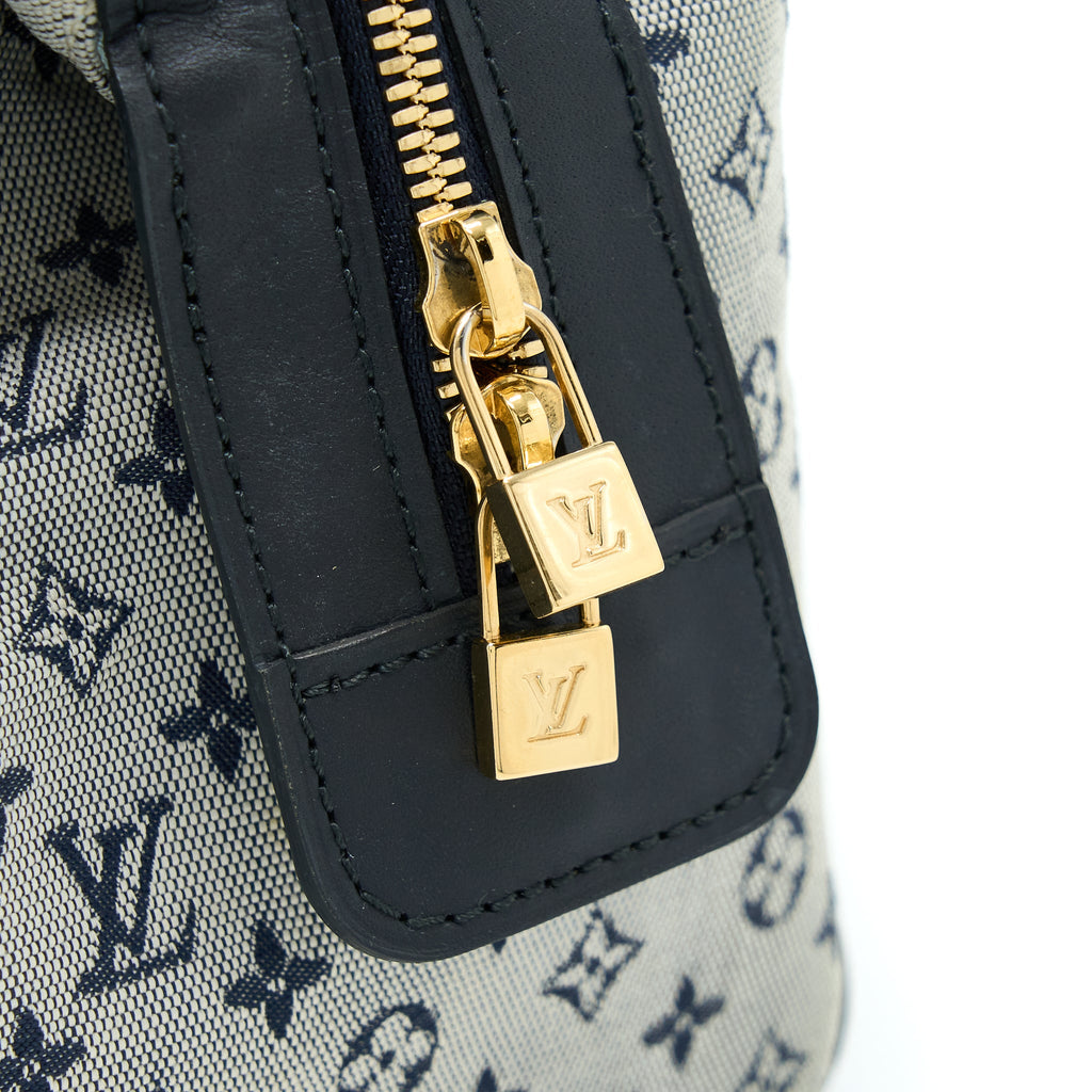 LOUIS VUITTON JOSEPHINE PM MONOGRAM MINI LIN CANVAS GHW