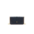 LOUIS VUITTON FELICIE POCHETTE MONOGRAM EMPREINTE LEATHER MARINE ROUGE