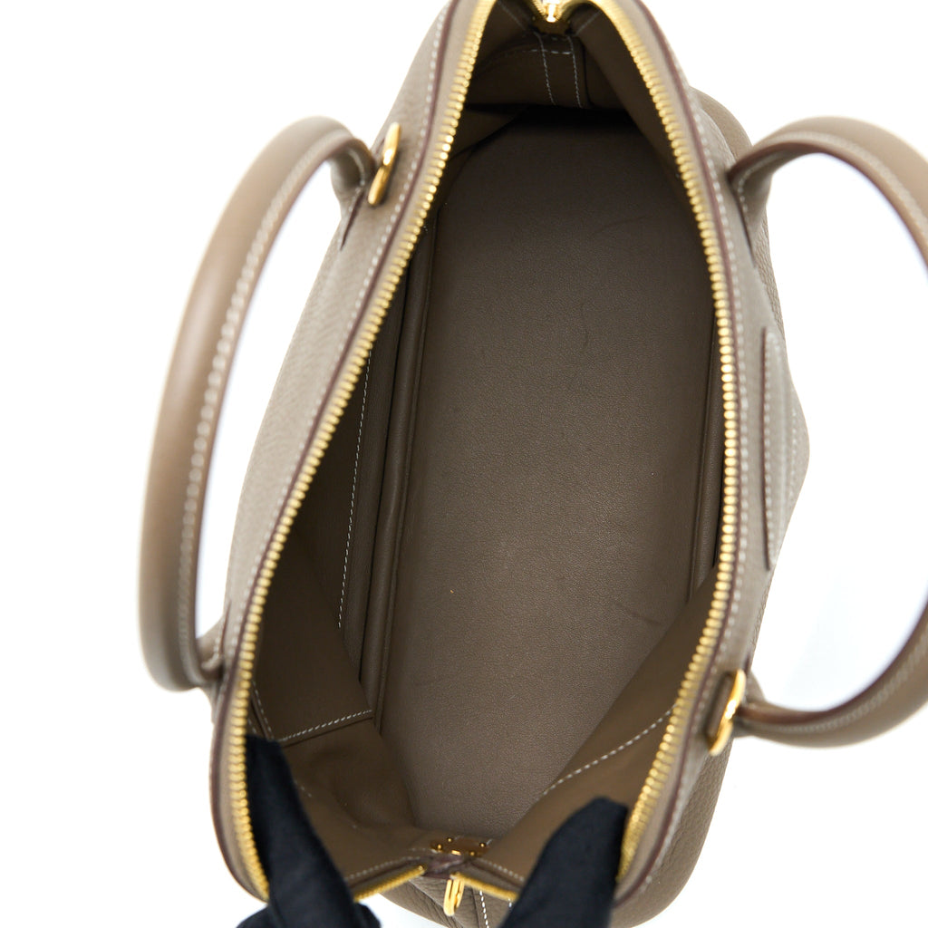 HERMES BOLIDE 31 CLEMENCE ETOUPE GHW