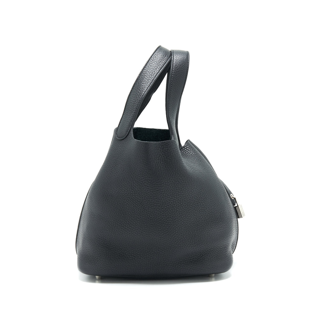 HERMES PICOTIN 22 BLACK SHW