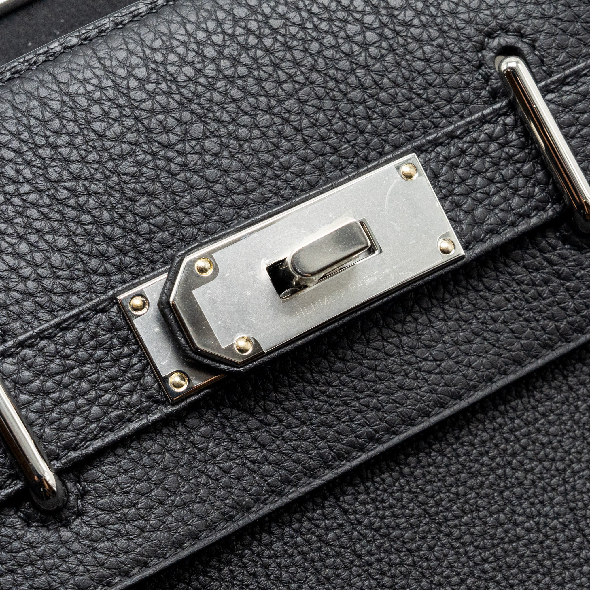 HERMES HAC A DOS PM BACKPACK TOGO BLACK SHW
