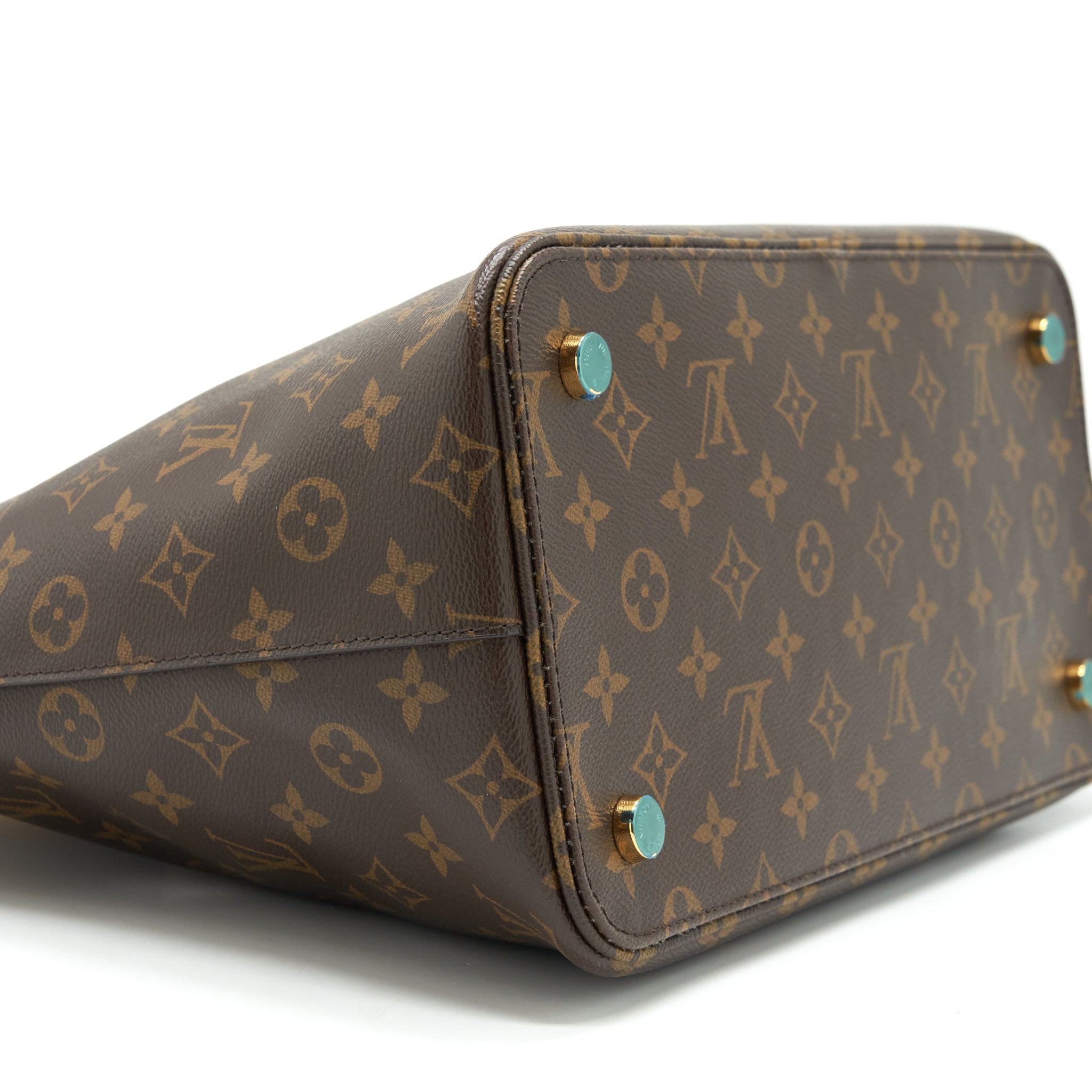 LOUIS VUITTON LOCKIT TOTE BAG MONOGRAM CANVAS GHW