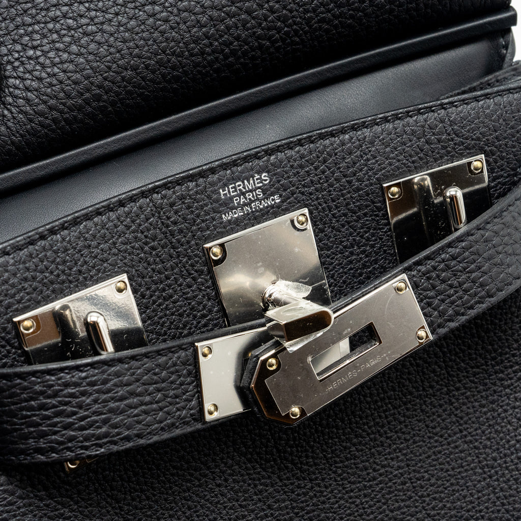 HERMES HAC A DOS PM BACKPACK TOGO BLACK SHW