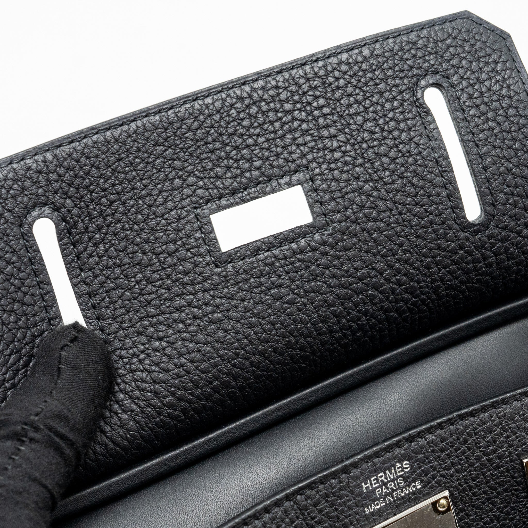 HERMES HAC A DOS PM BACKPACK TOGO BLACK SHW