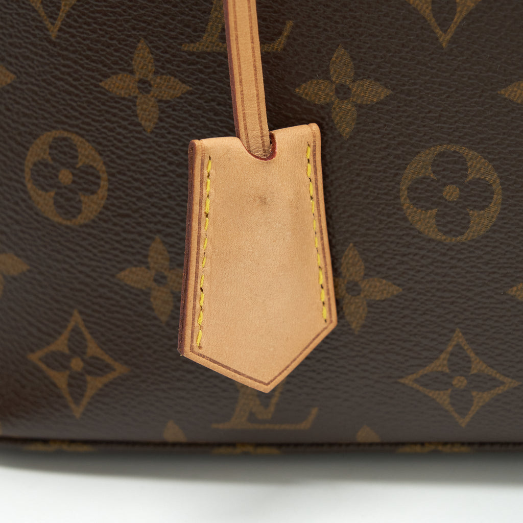 LOUIS VUITTON LOCKIT TOTE BAG MONOGRAM CANVAS GHW