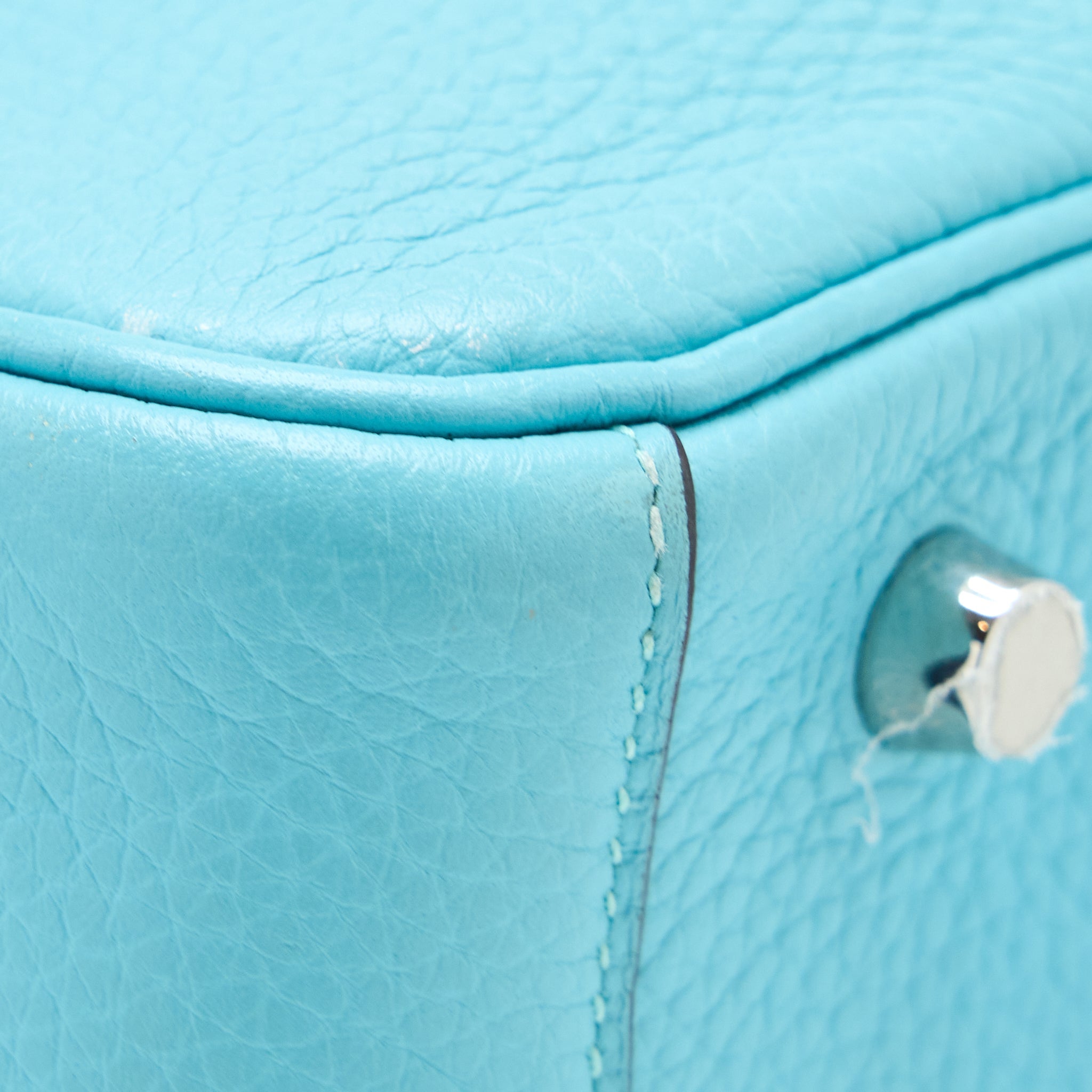 HERMES LINDY 30 CLEMENCE BLUE ATOLL SHW