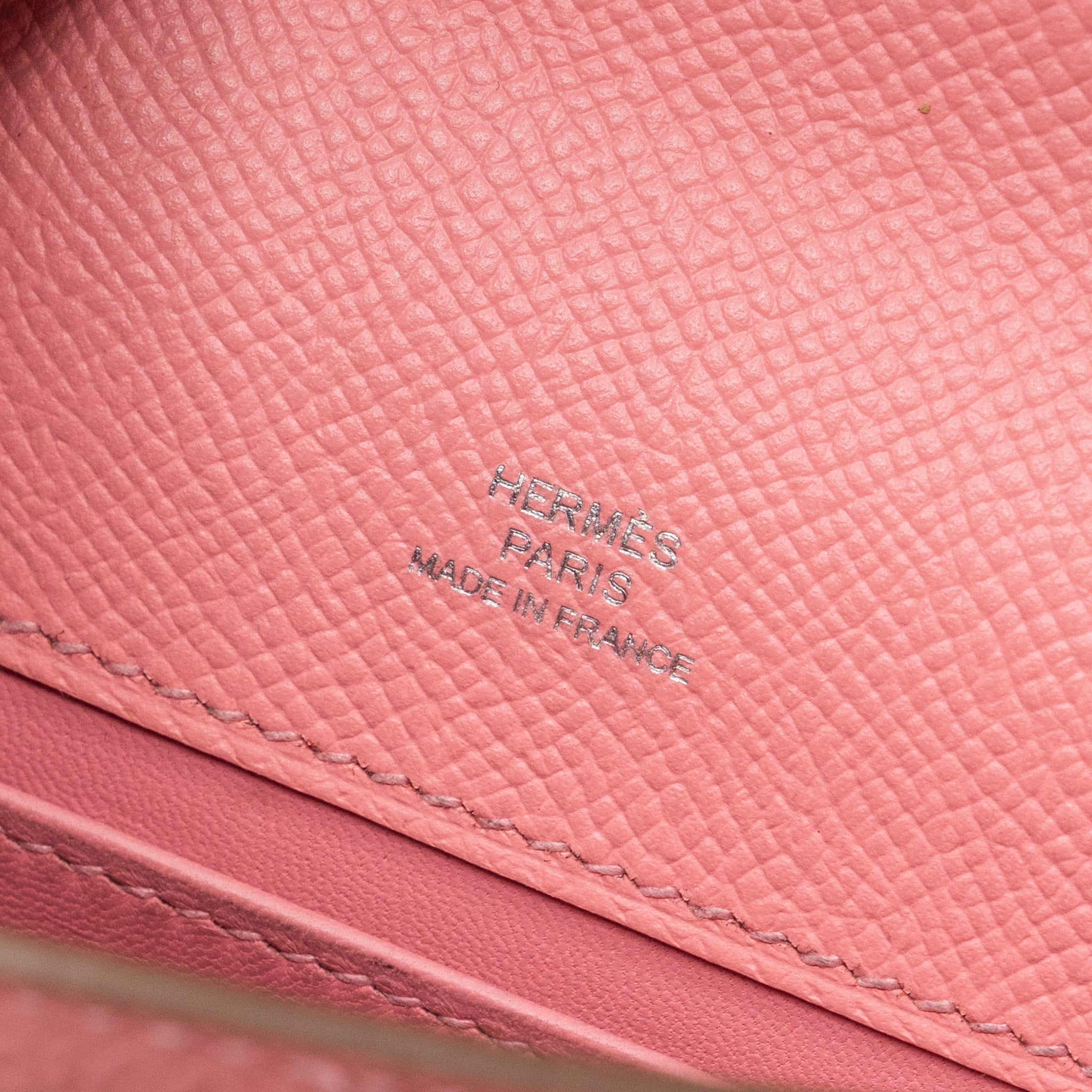 HERMES KELLY POCHETTE EPSOM ROSE CONFETTI SHW