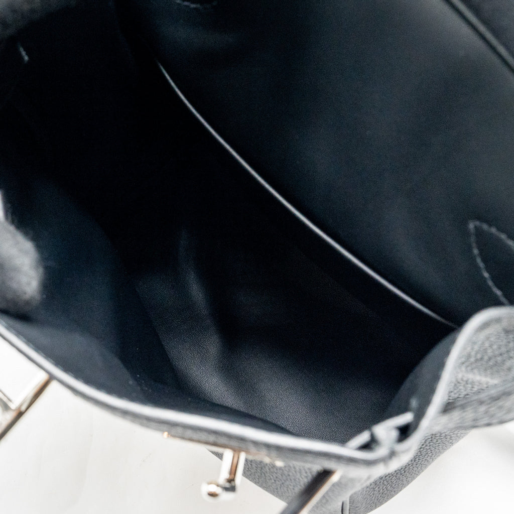 HERMES HAC A DOS PM BACKPACK TOGO BLACK SHW