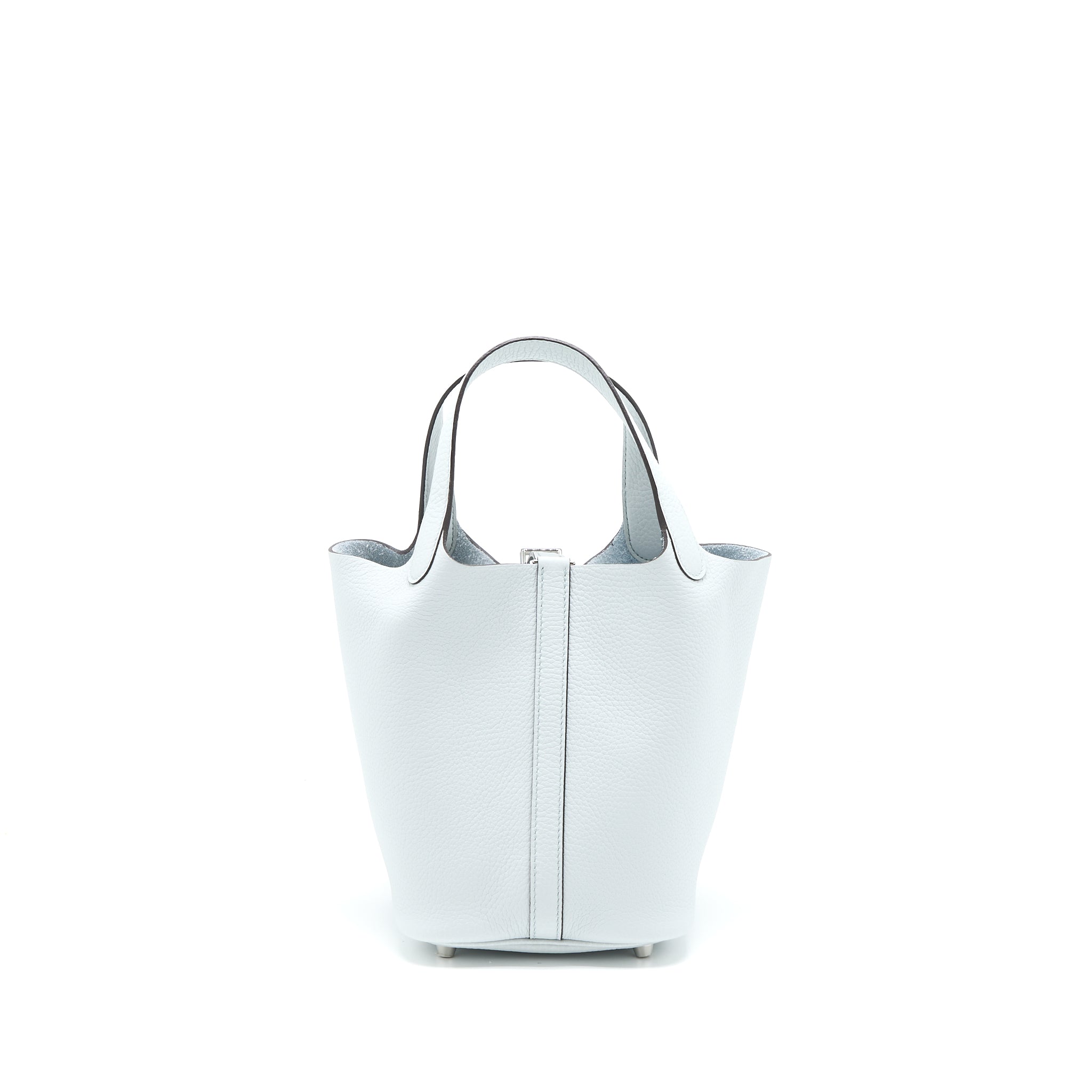 HERMES PICOTIN 18 CLEMENCE BLUE PALE SHW