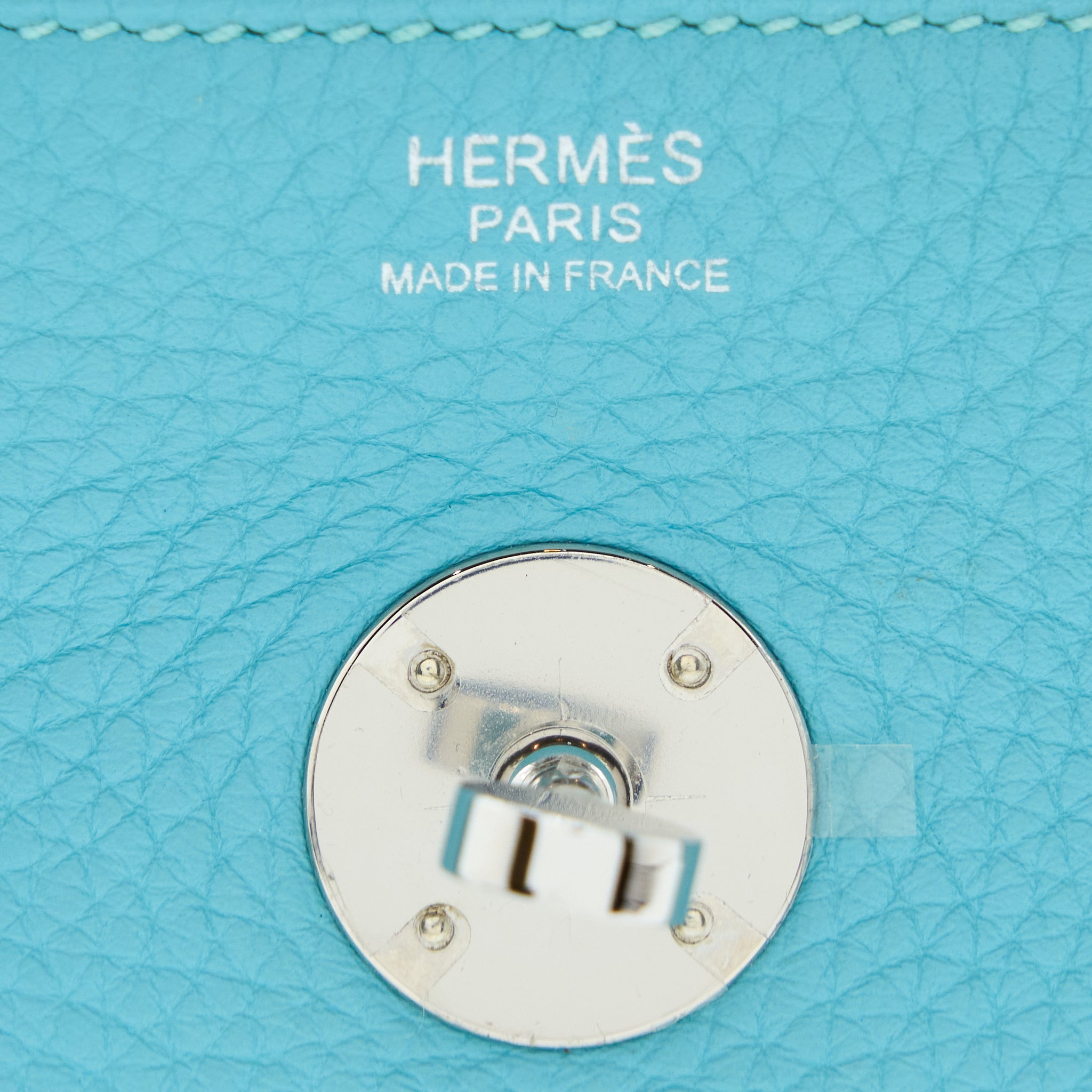 HERMES LINDY 30 CLEMENCE BLUE ATOLL SHW