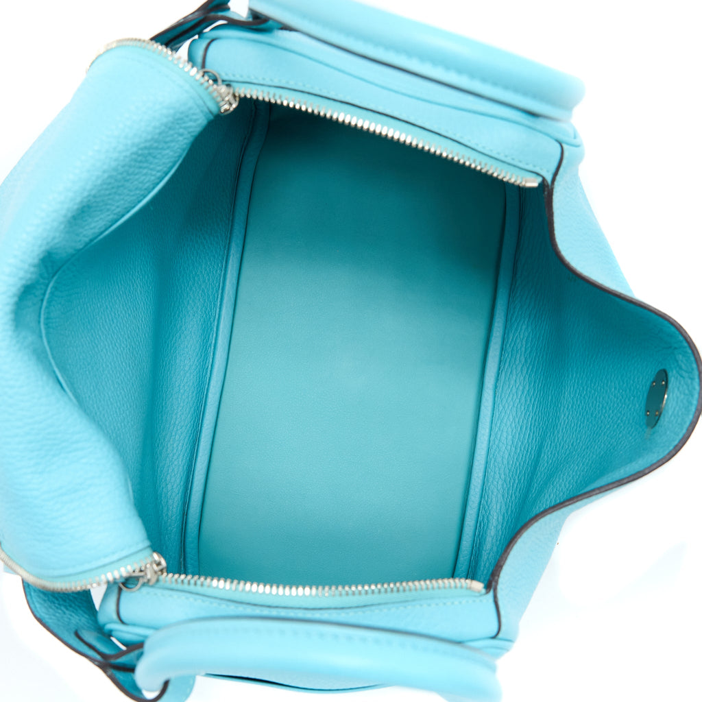 HERMES LINDY 30 CLEMENCE BLUE ATOLL SHW