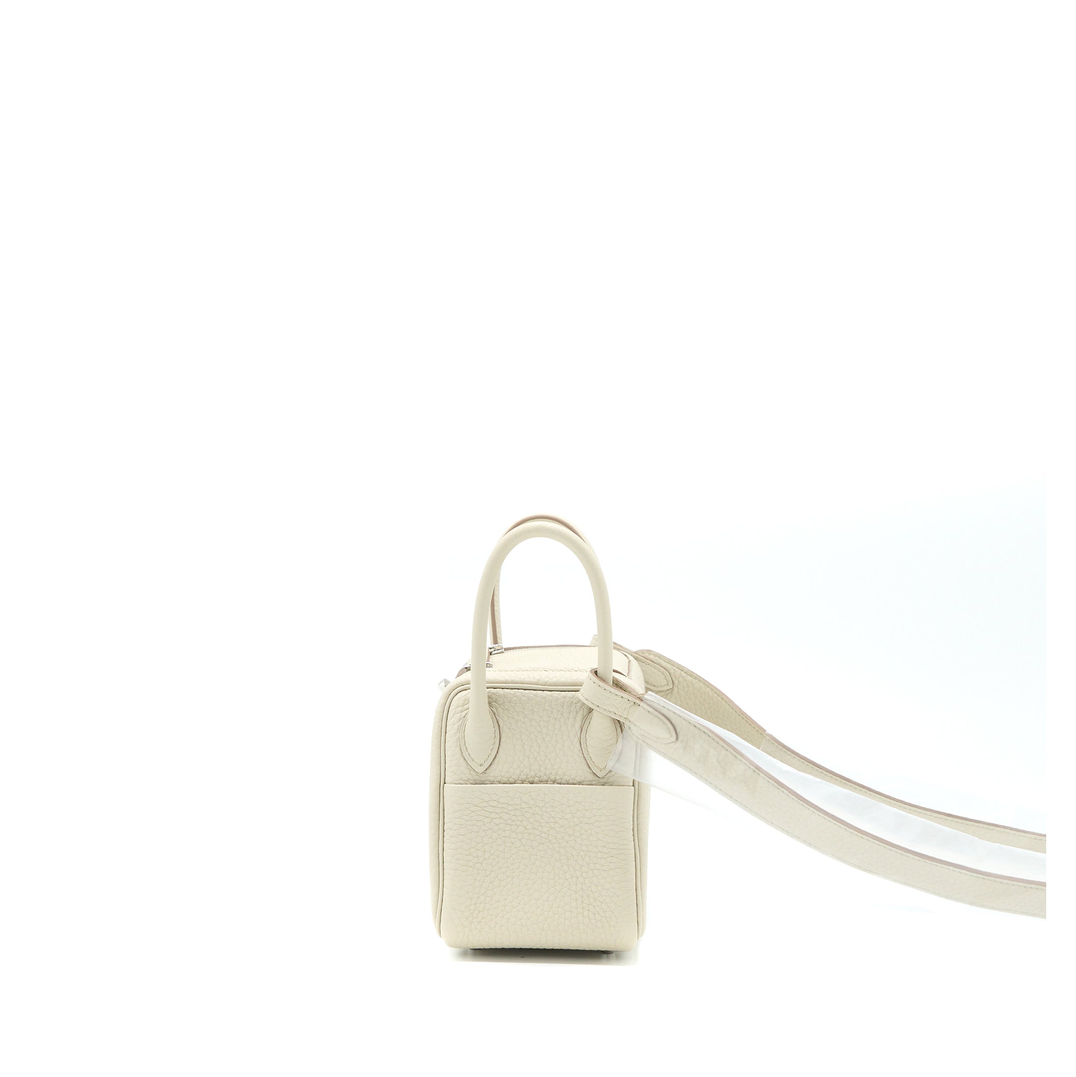 HERMES MINI LINDY CLEMENCE BETON SHW