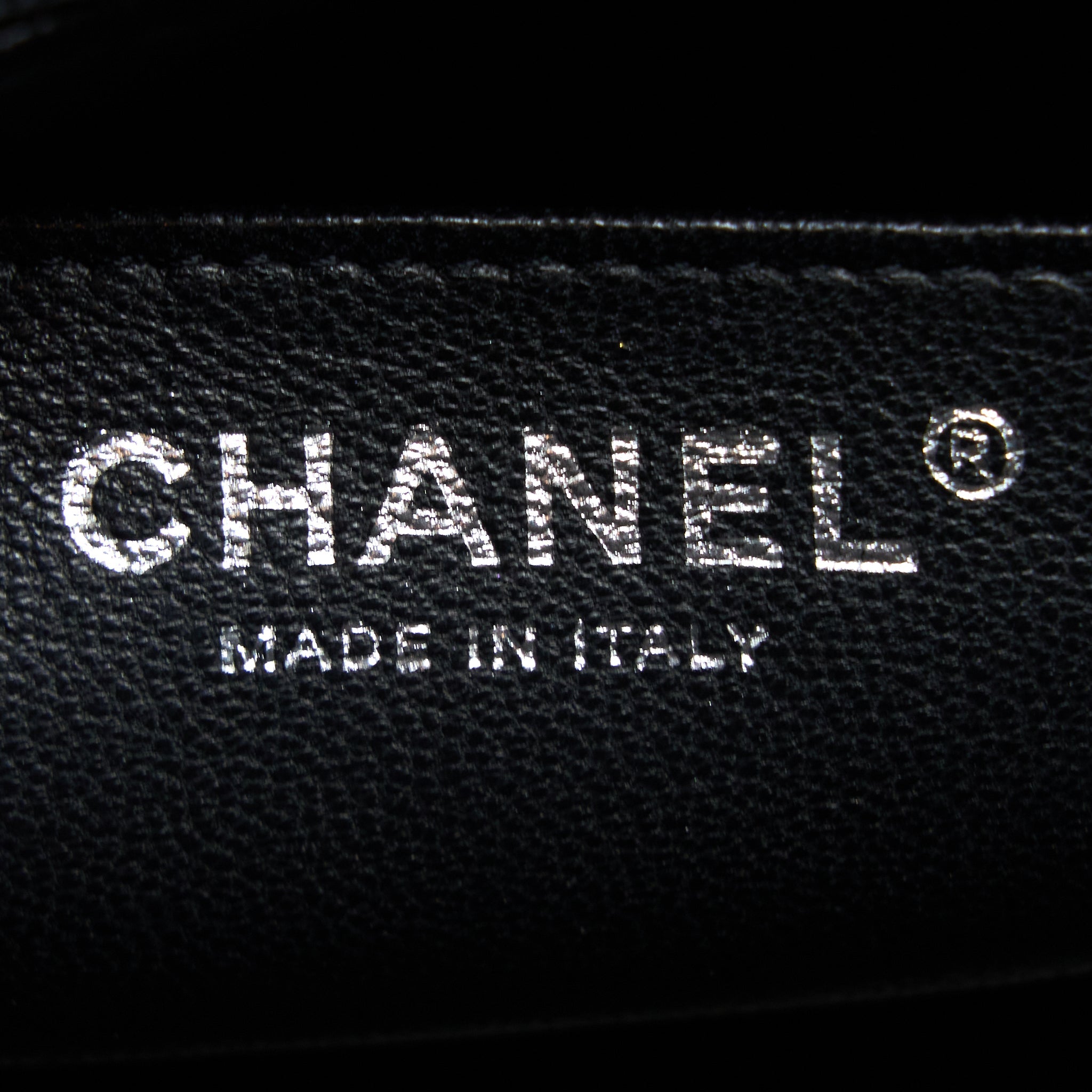 CHANEL JUMBO SINGLE FLAP BAG CAVIAR BLACK SHW