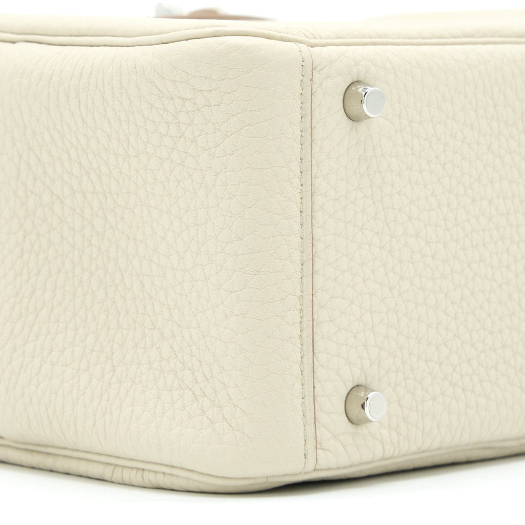 HERMES MINI LINDY CLEMENCE BETON SHW