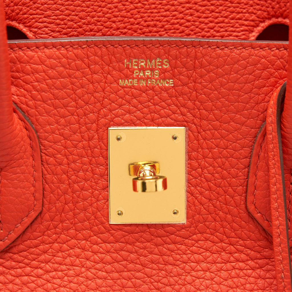 HERMES BIRKIN 35 TOGO 9T CAPUCINE GHW