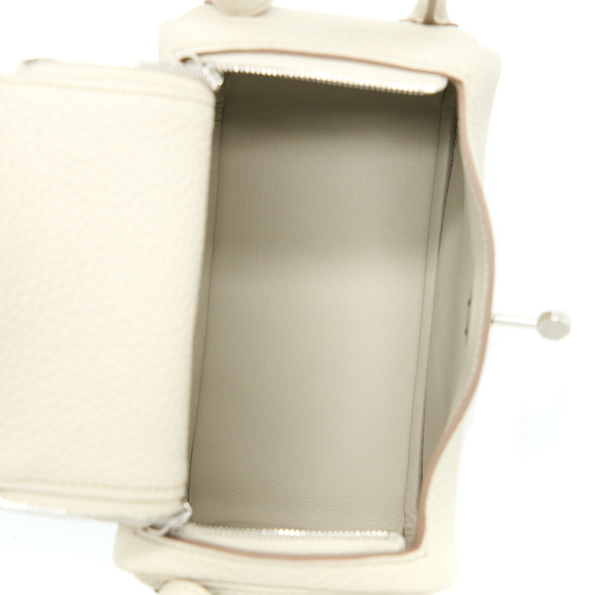 HERMES MINI LINDY CLEMENCE BETON SHW
