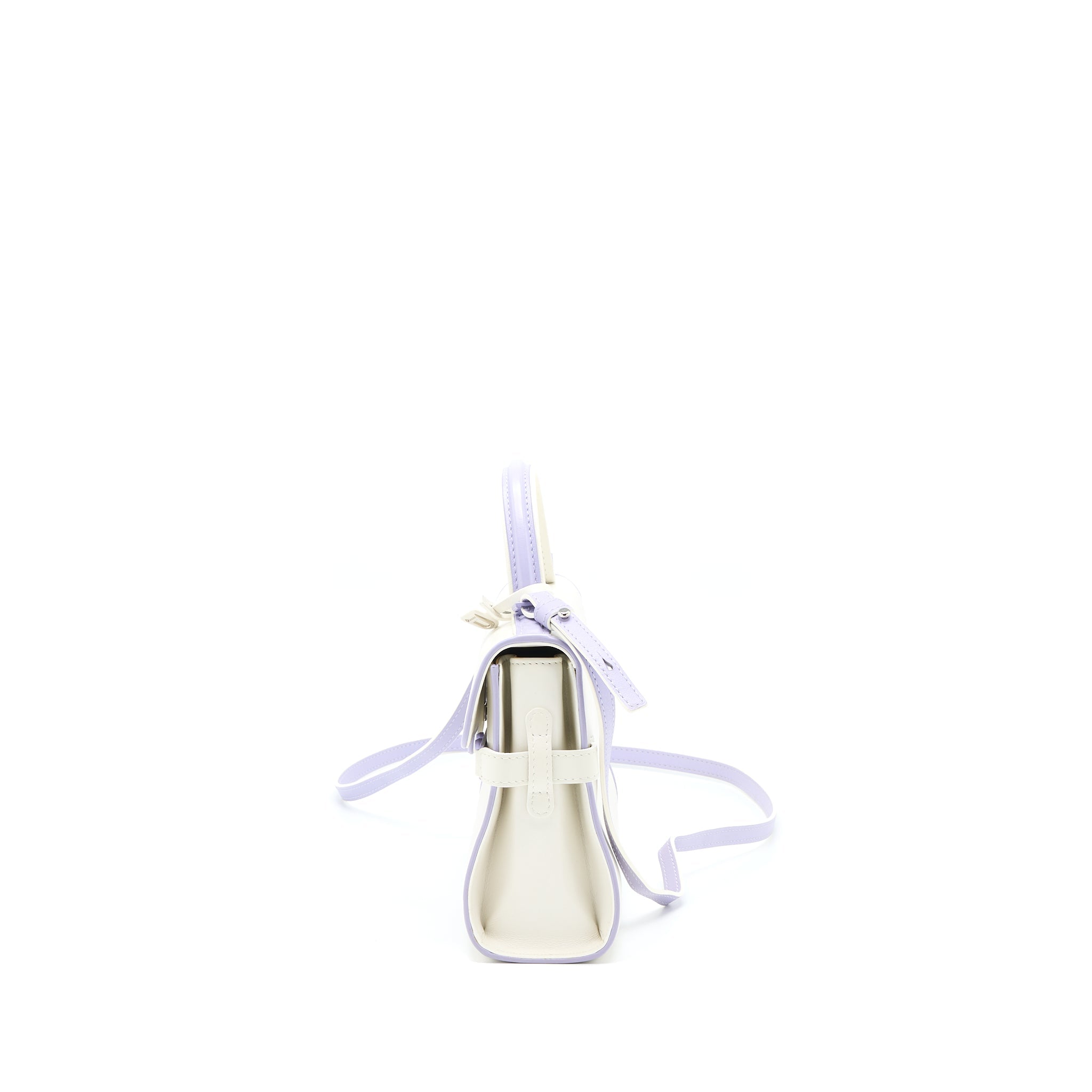 DELVAUX TEMPETE TOTE BAG CALFSKIN WHITE/MULTICOLOUR SHW