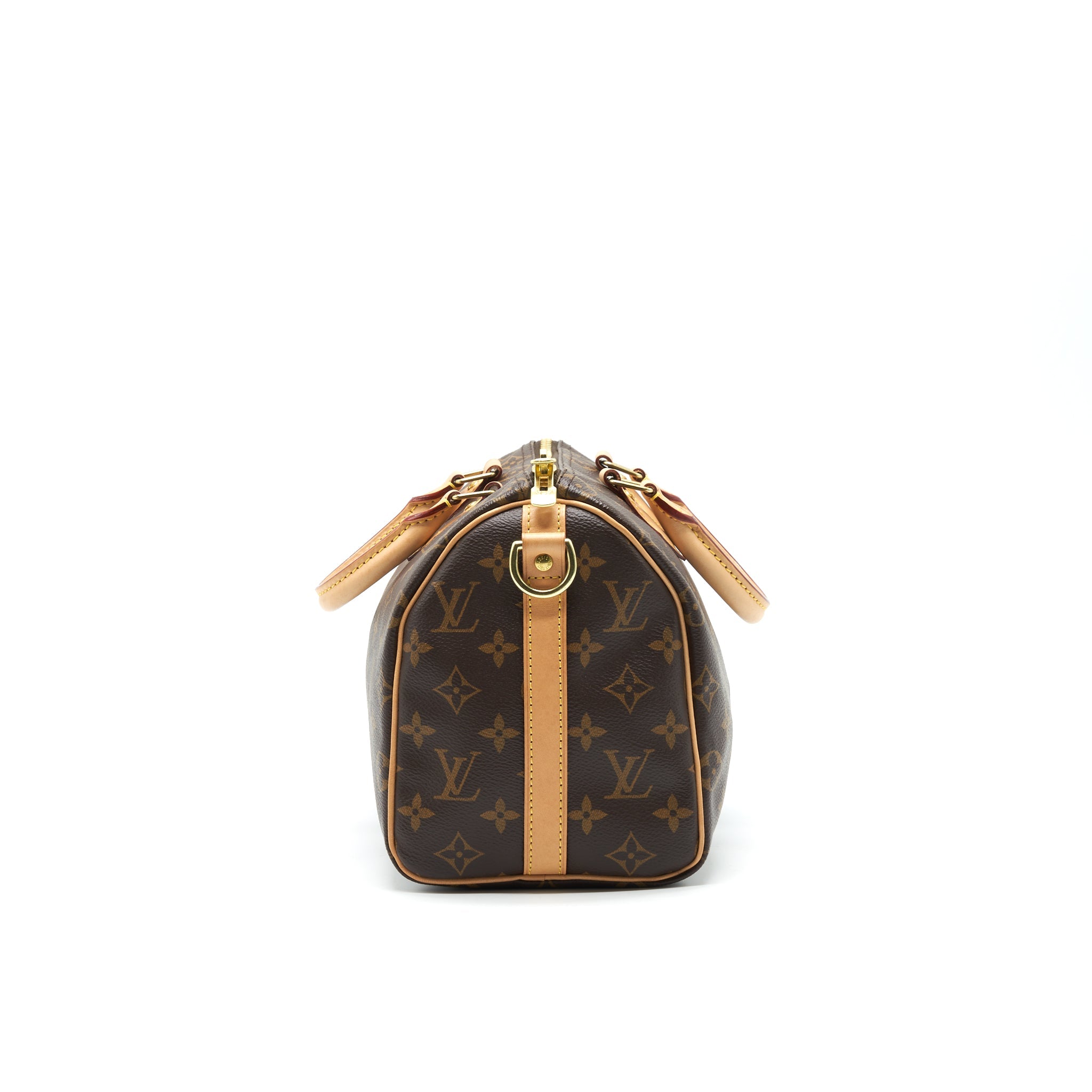 LOUIS VUITTON SPEEDY 25 MONOGRAM CANVAS WITH INITIAL