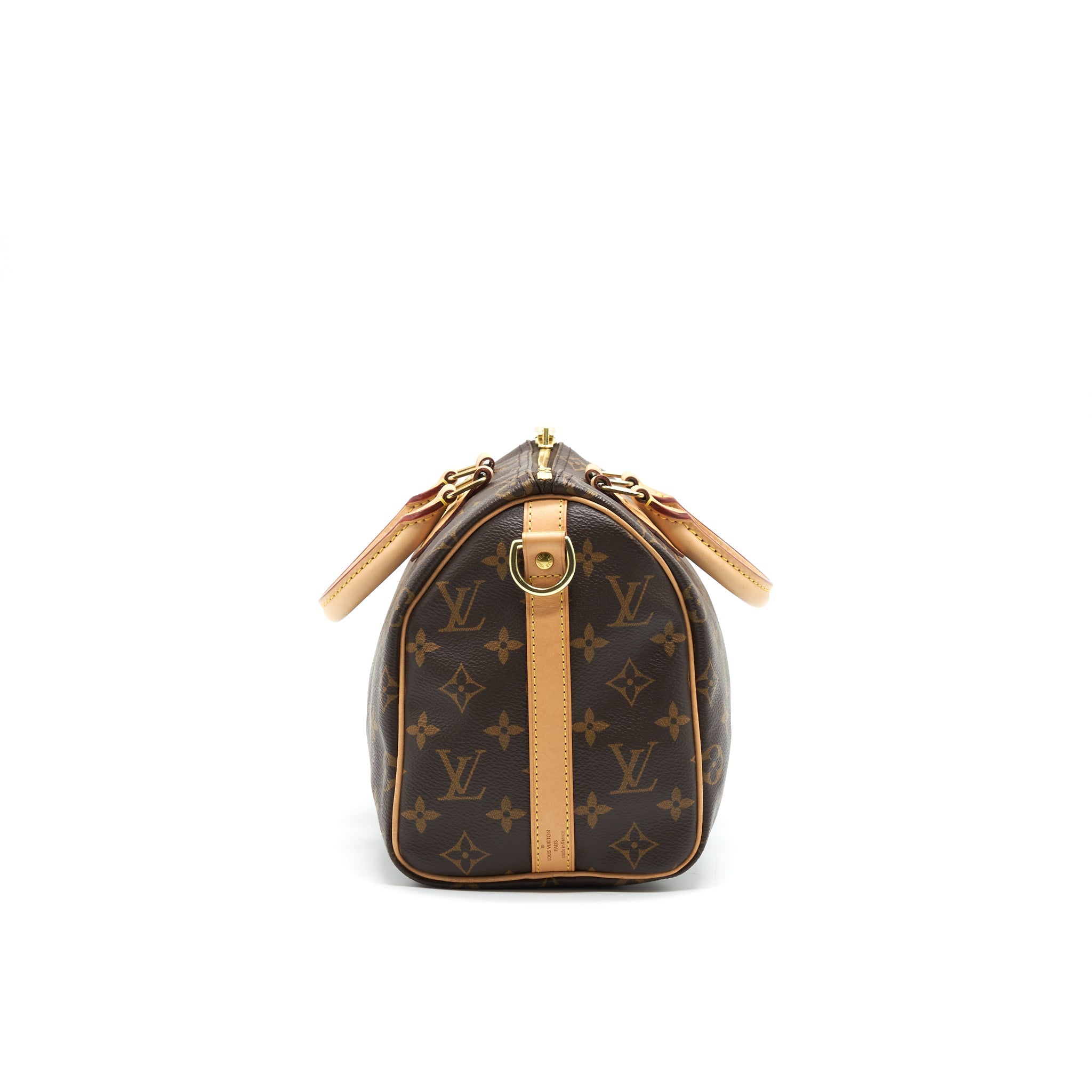 LOUIS VUITTON SPEEDY 25 MONOGRAM CANVAS WITH INITIAL