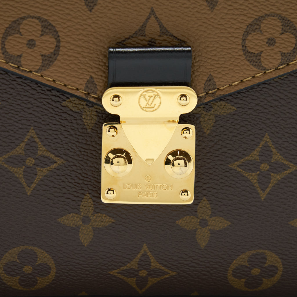LOUIS VUITTON POCHETTE MÉTIS MONOGRAM REVERSE CANVAS GHW