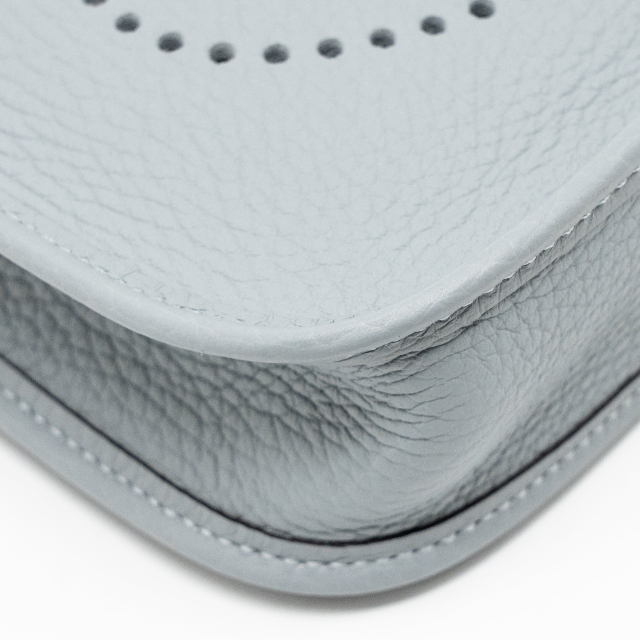HERMES MINI EVELYNE CLEMENCE GRIS PANTIN LGHW