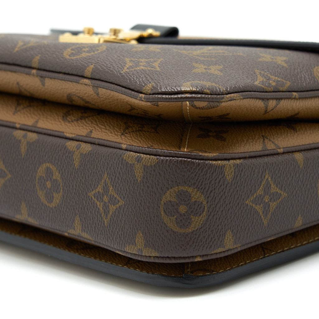 LOUIS VUITTON POCHETTE MÉTIS MONOGRAM REVERSE CANVAS GHW
