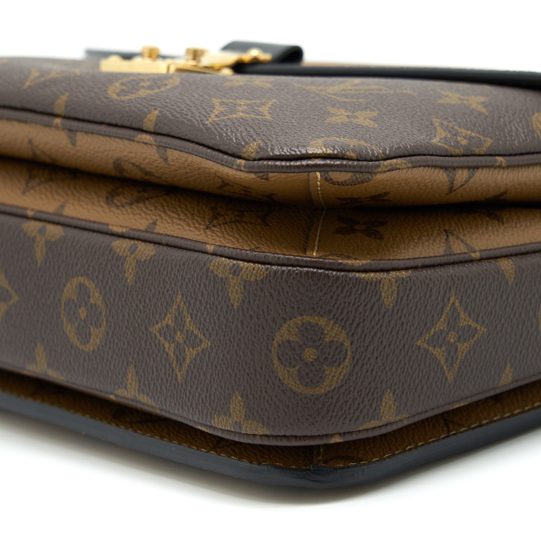 LOUIS VUITTON POCHETTE MÉTIS MONOGRAM REVERSE CANVAS GHW