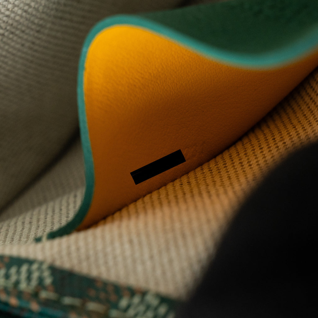 GOYARD PORTEFEUILLE POCHETTE PLUMET GOYARDINE CANVAS VERT SHW