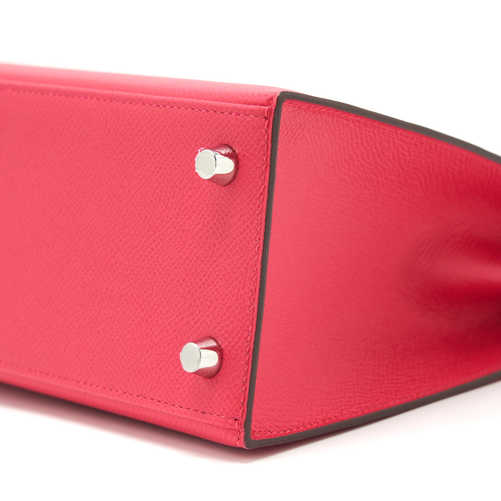 HERMES KELLY 25 EPSOM I6 ROSE EXTREME SHW