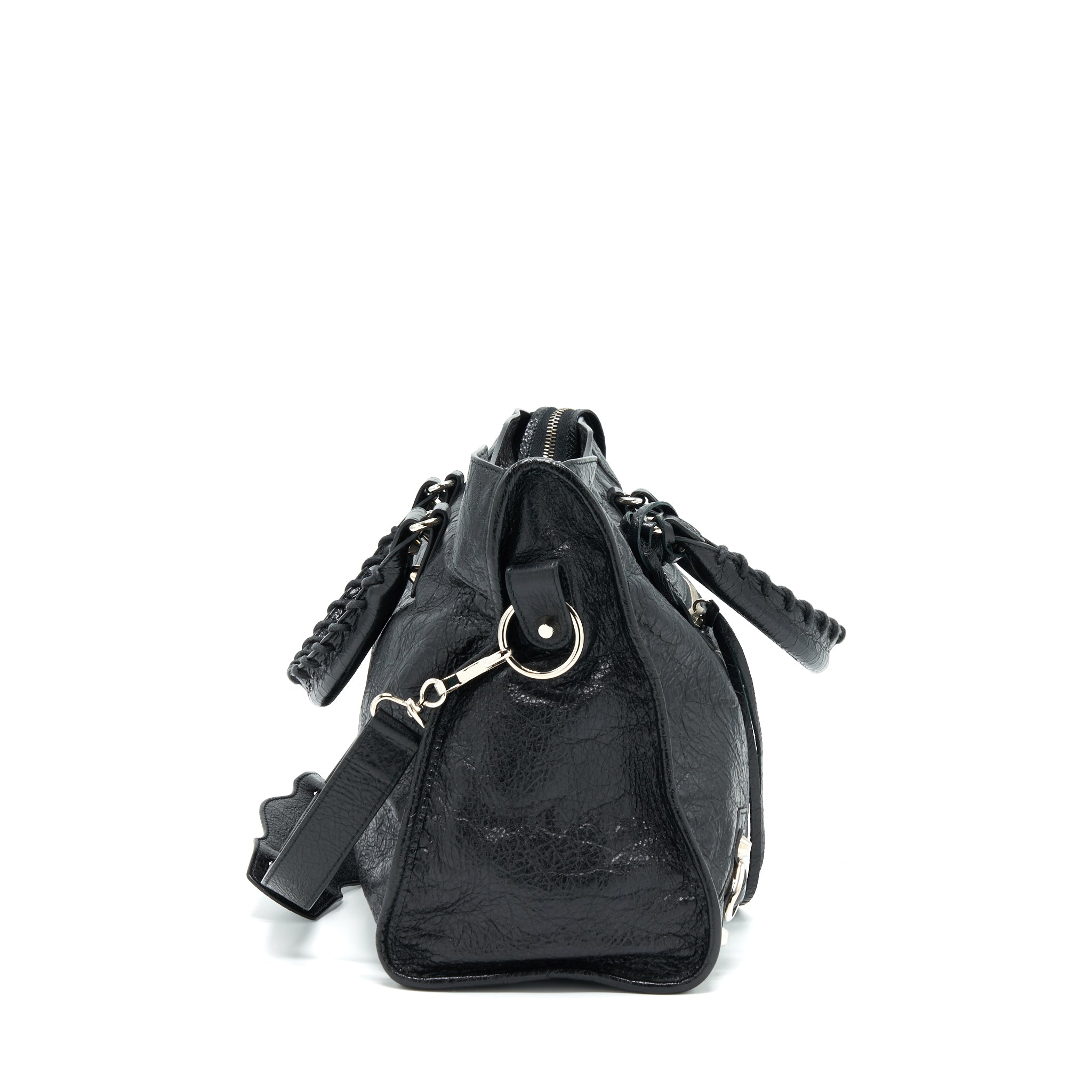 BALENCIAGA CITY BAG BLACK SHW