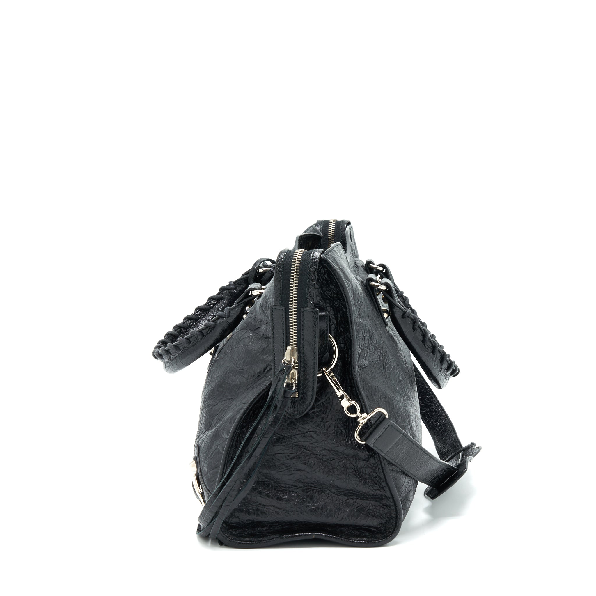 BALENCIAGA CITY BAG BLACK SHW