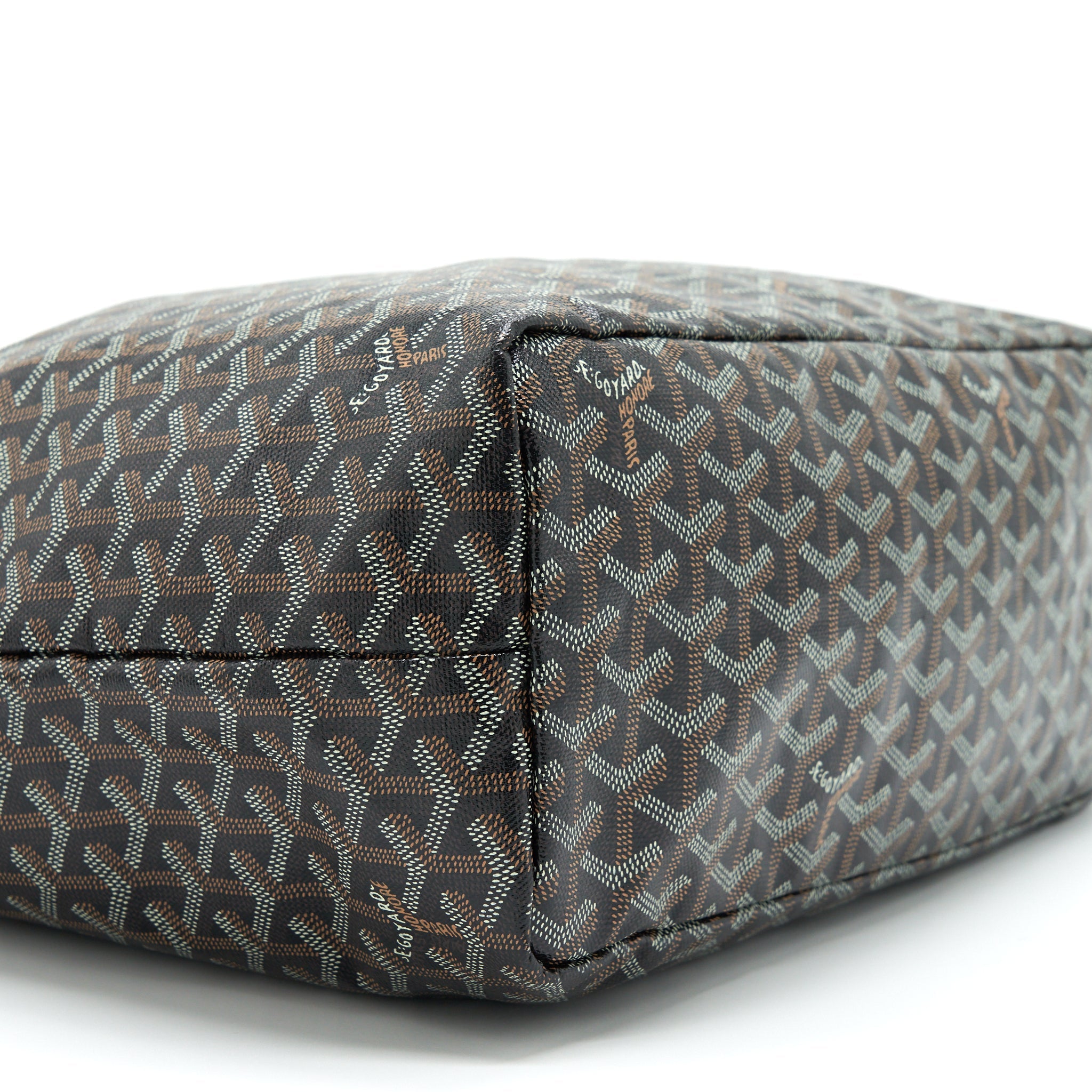 GOYARD SAINT LOUIS TOTE PM BLACK/MULTICOLOUR
