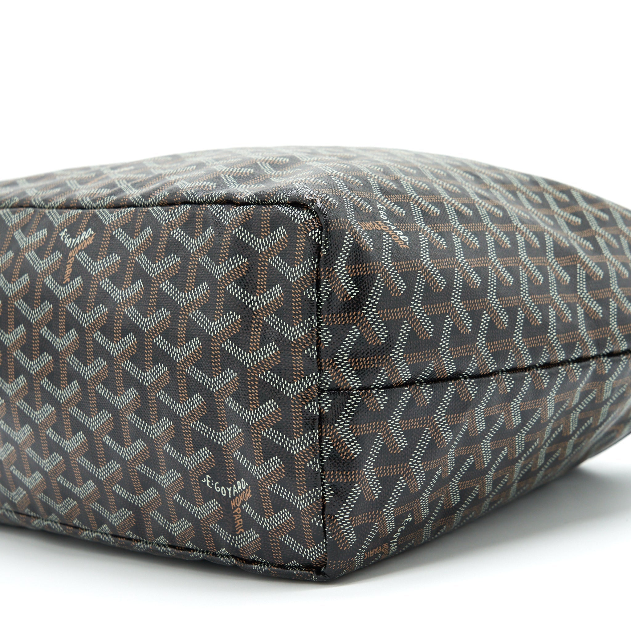 GOYARD SAINT LOUIS TOTE PM BLACK/MULTICOLOUR