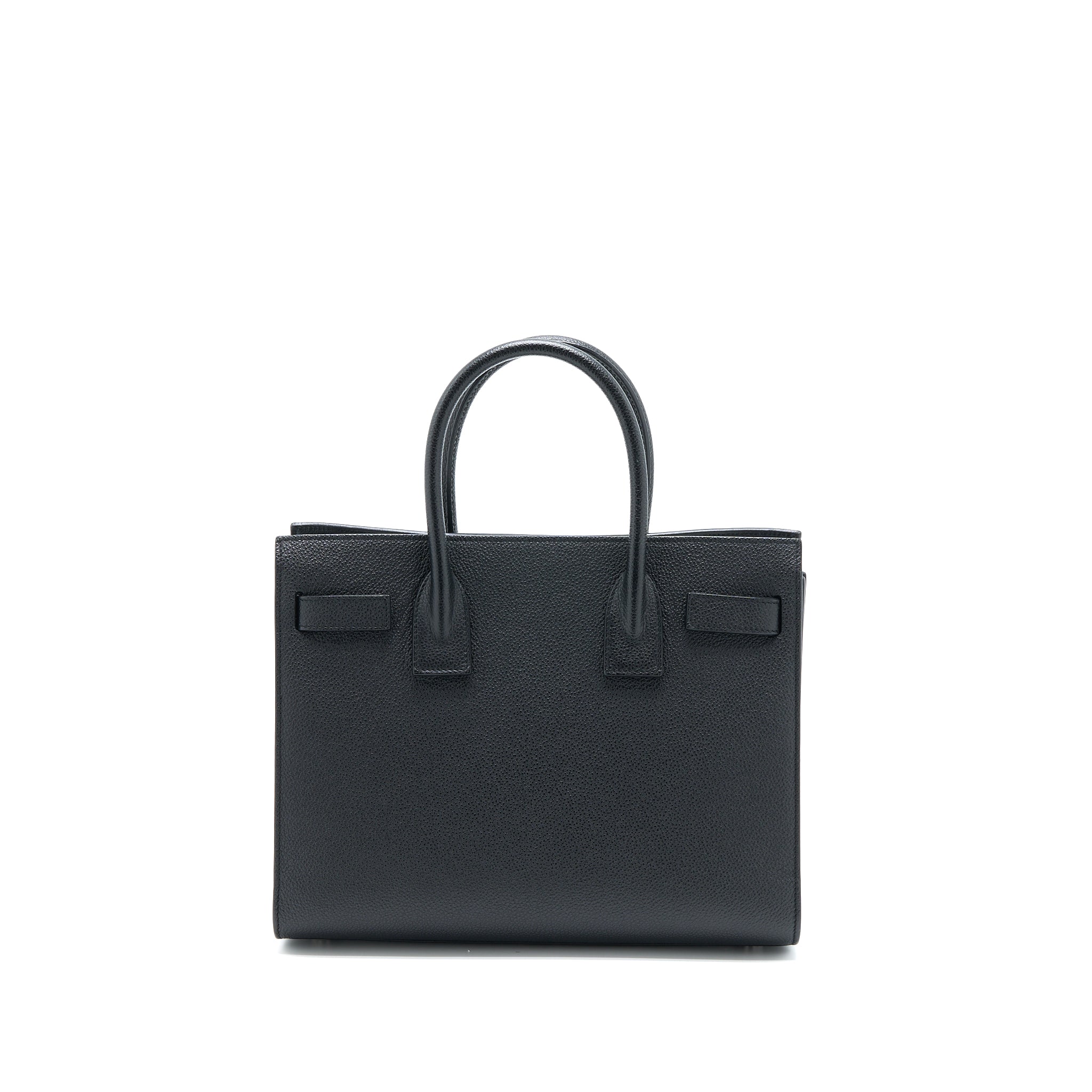 SAINT LAURENT SAC DE JOUR BABE GRAINED CALFSKIN BLACK SHW