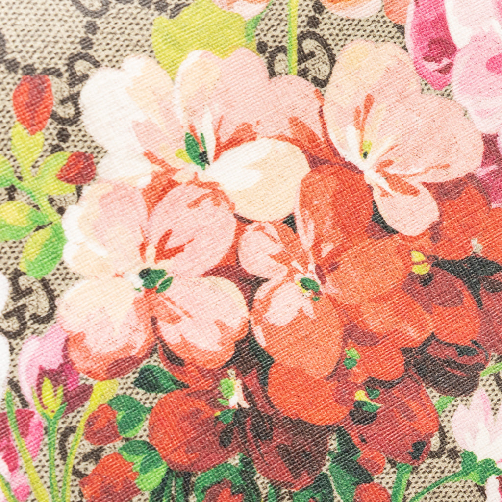 GUCCI DIONYSUS SHOULDER BAG FLOWER PRINTED/GG SUPREME CANVAS SHW