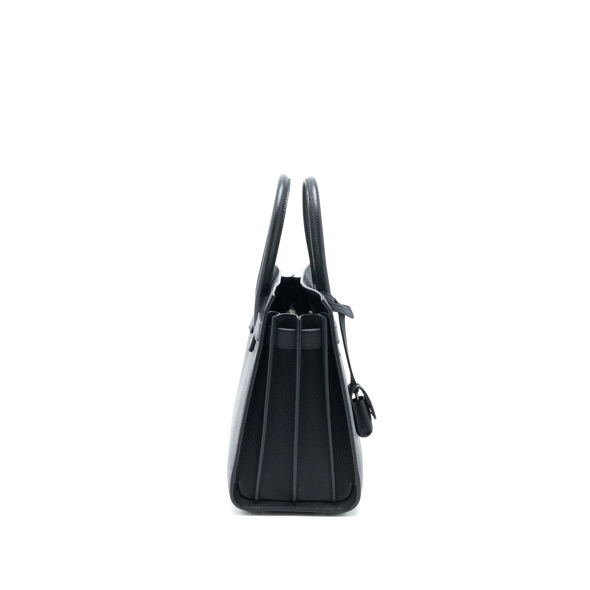 SAINT LAURENT SAC DE JOUR BABE GRAINED CALFSKIN BLACK SHW