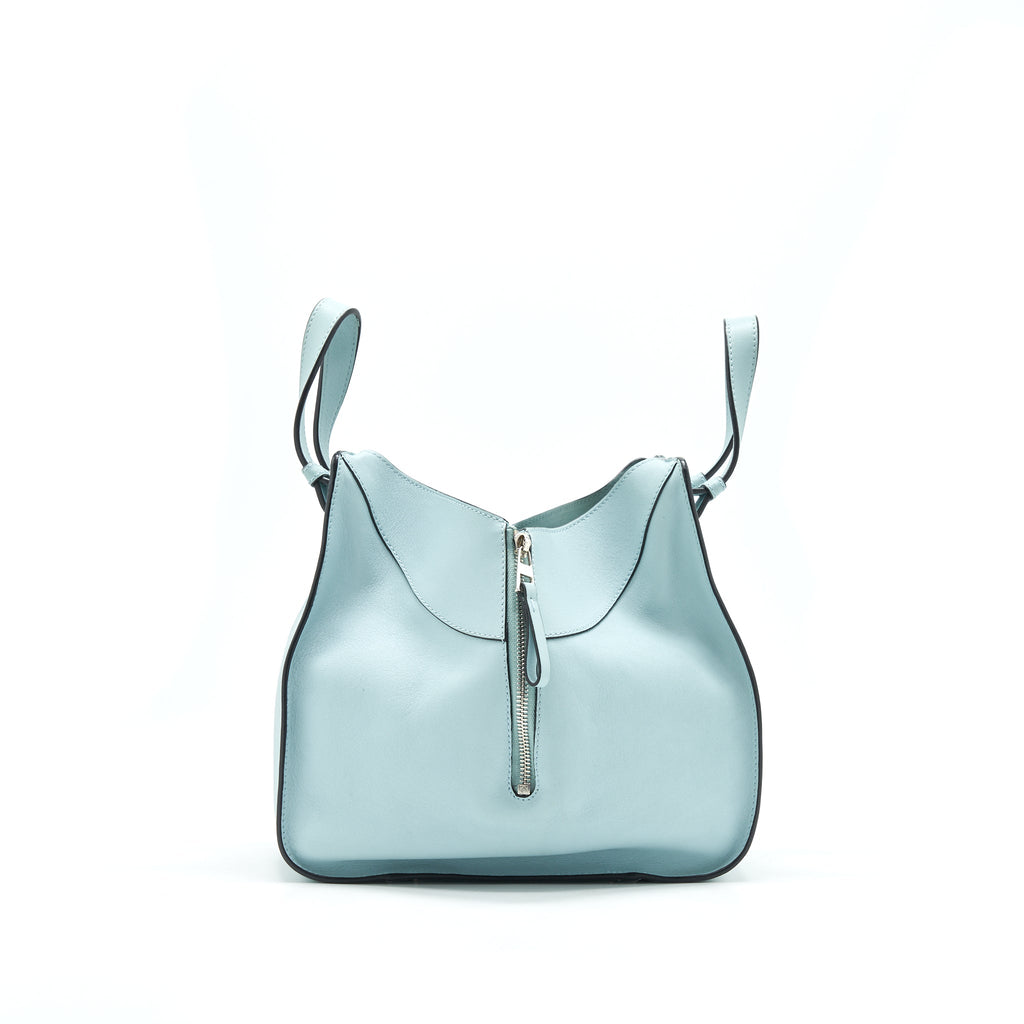 LOEWE HAMMOCK SMALL SHOULDER BAG AQUA