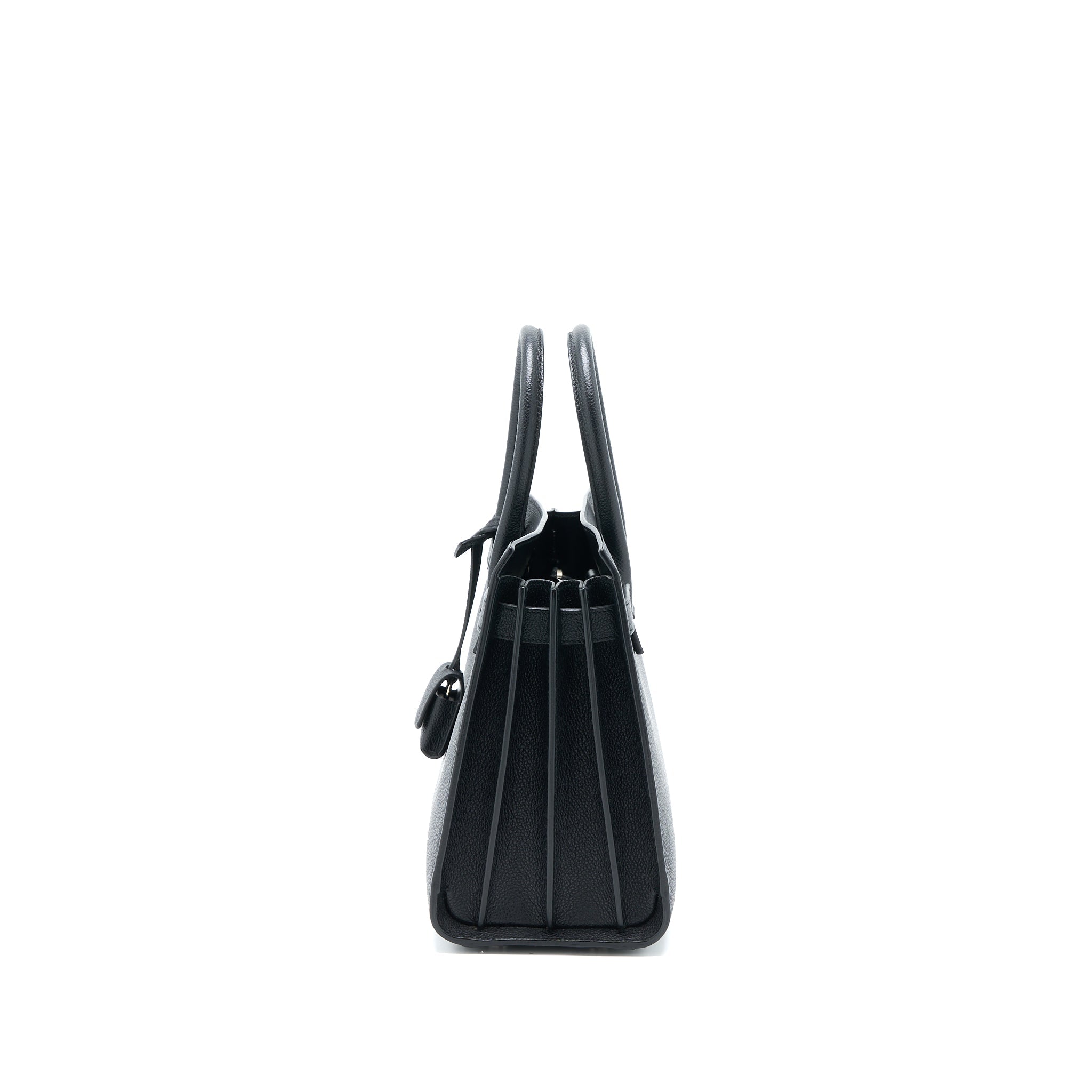 SAINT LAURENT SAC DE JOUR BABE GRAINED CALFSKIN BLACK SHW