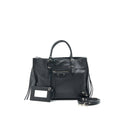 BALENCIAGA PAPIER A4 CLASSIC STUDS BAG LEATHER BLACK