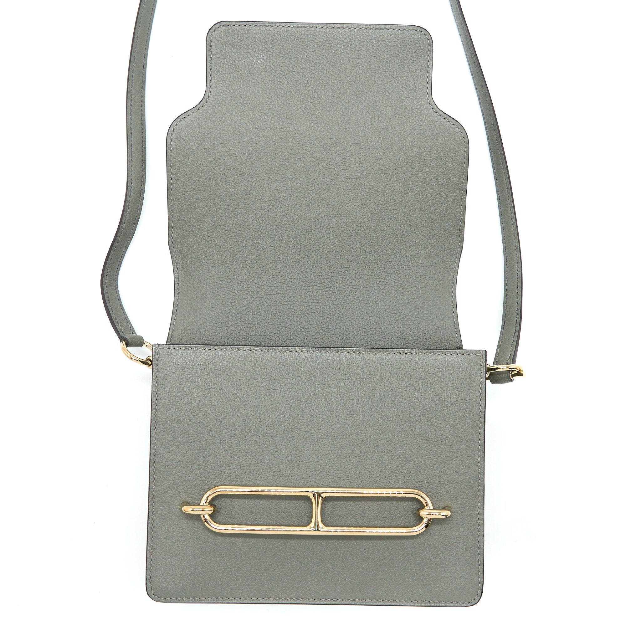 HERMES MINI ROULIS EVERCOLOR GRIS MEYER LGHW
