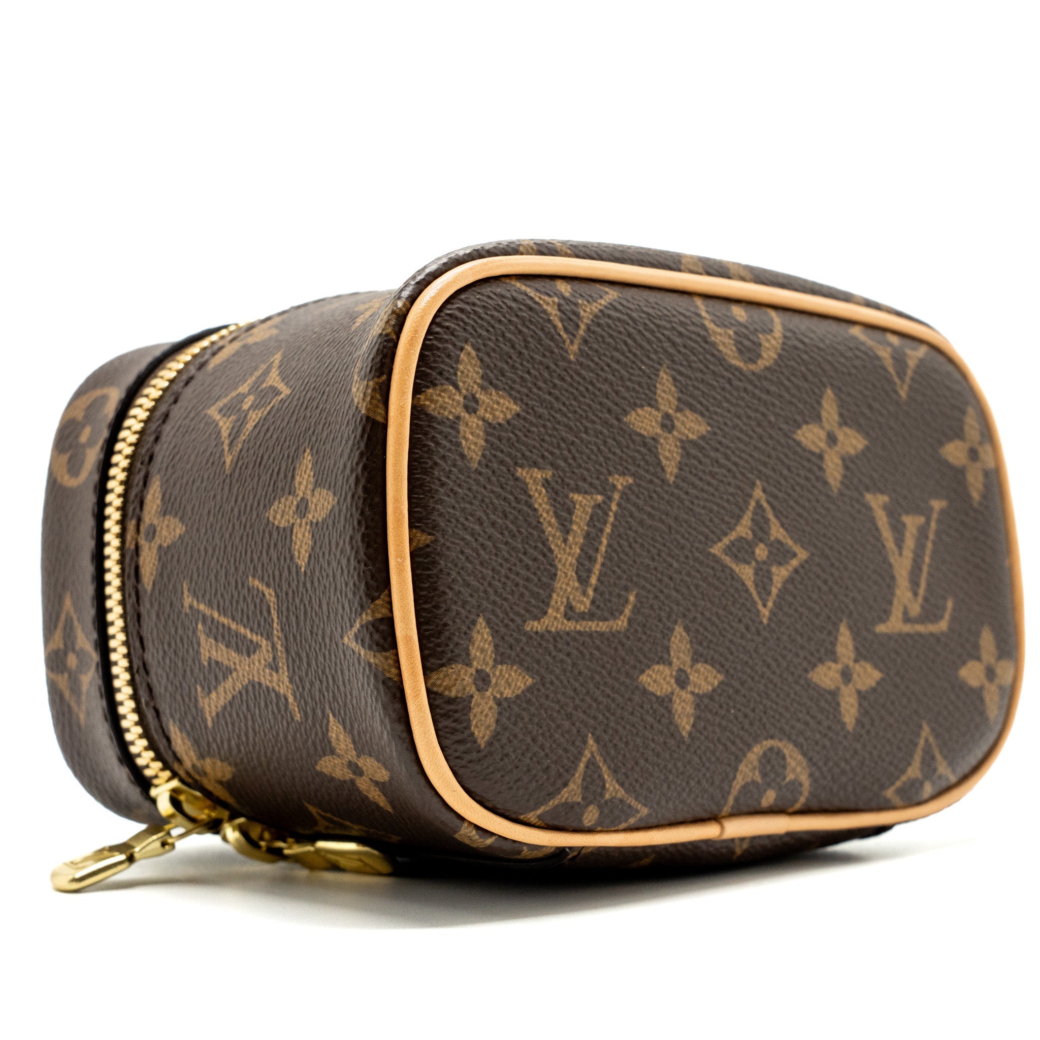 LOUIS VUITTON NICE NANO MONOGRAM CANVAS GHW