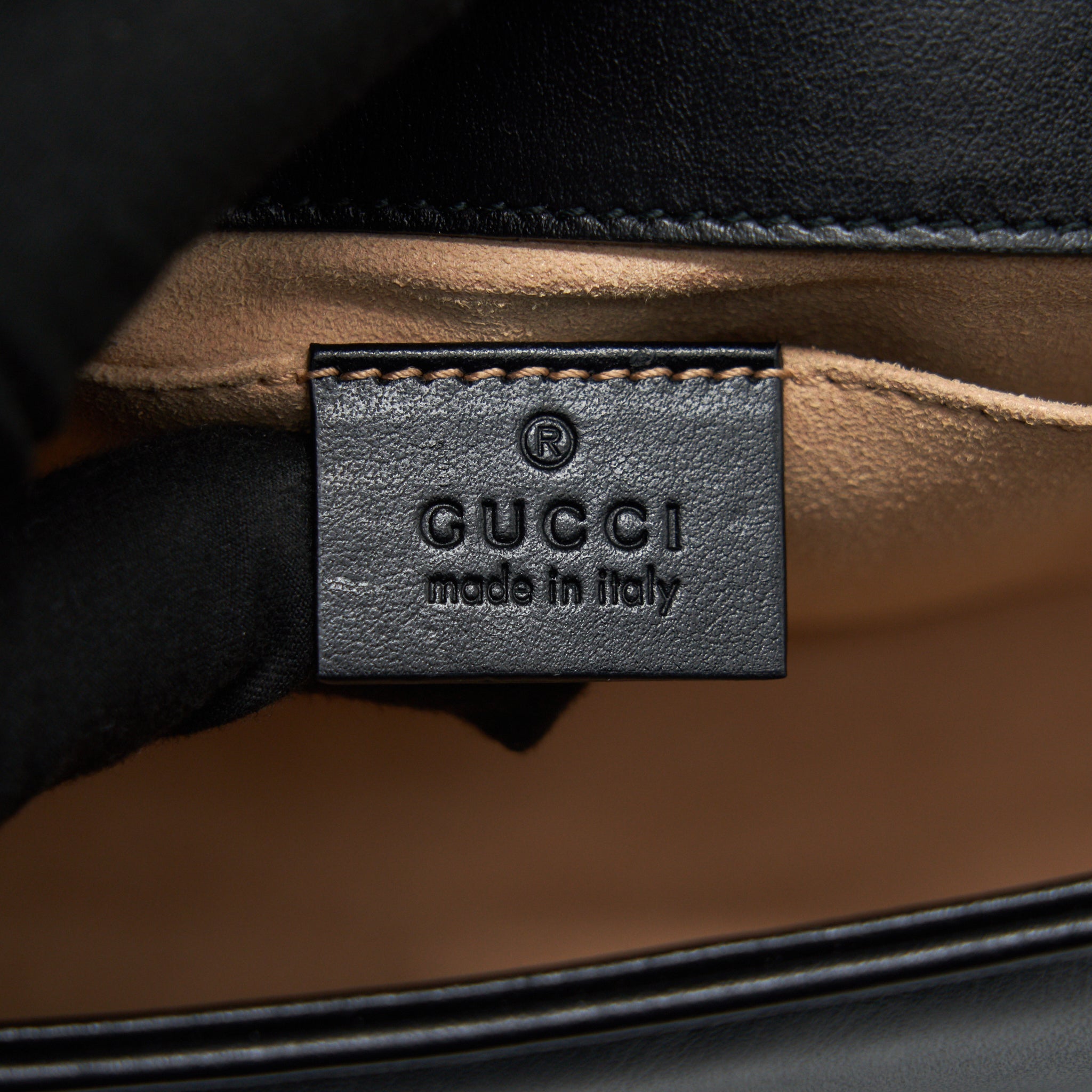 GUCCI GG MINI MARMONT BLACK