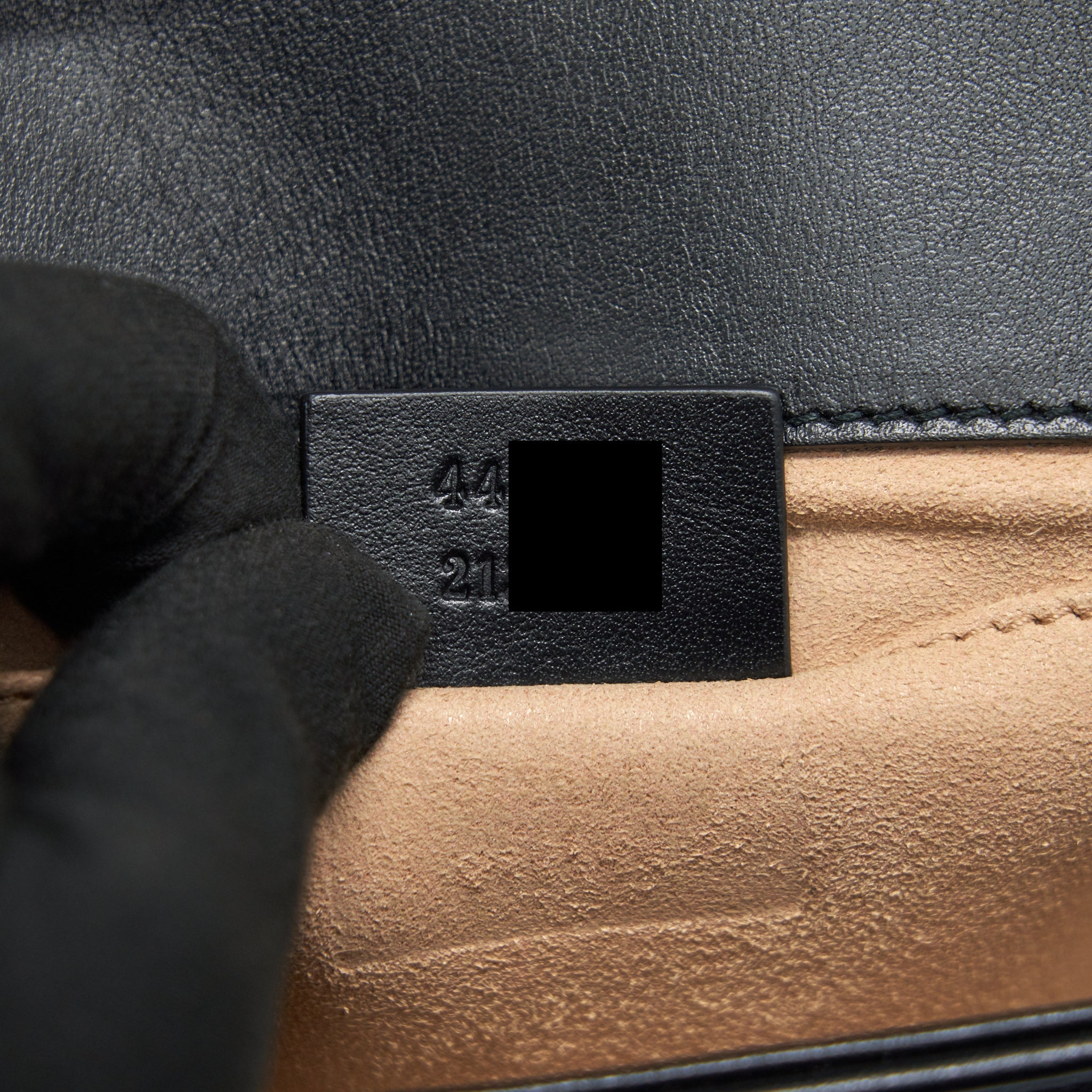 GUCCI GG MINI MARMONT BLACK