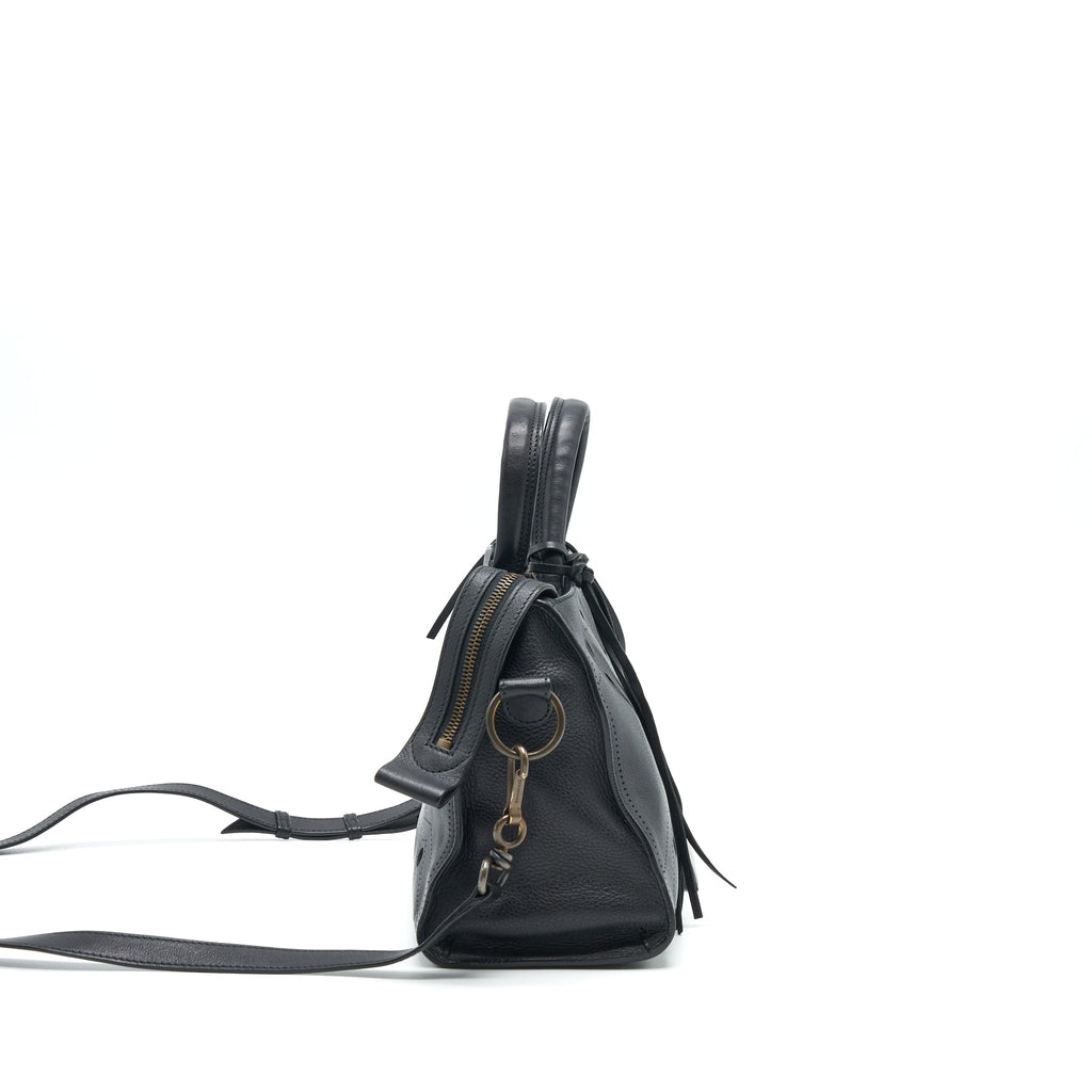 BALENCIAGA STUD FREE BLACKOUT CITY BAG
