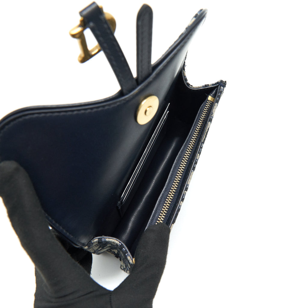 DIOR OBLIQUE SADDLE BELT POUCH