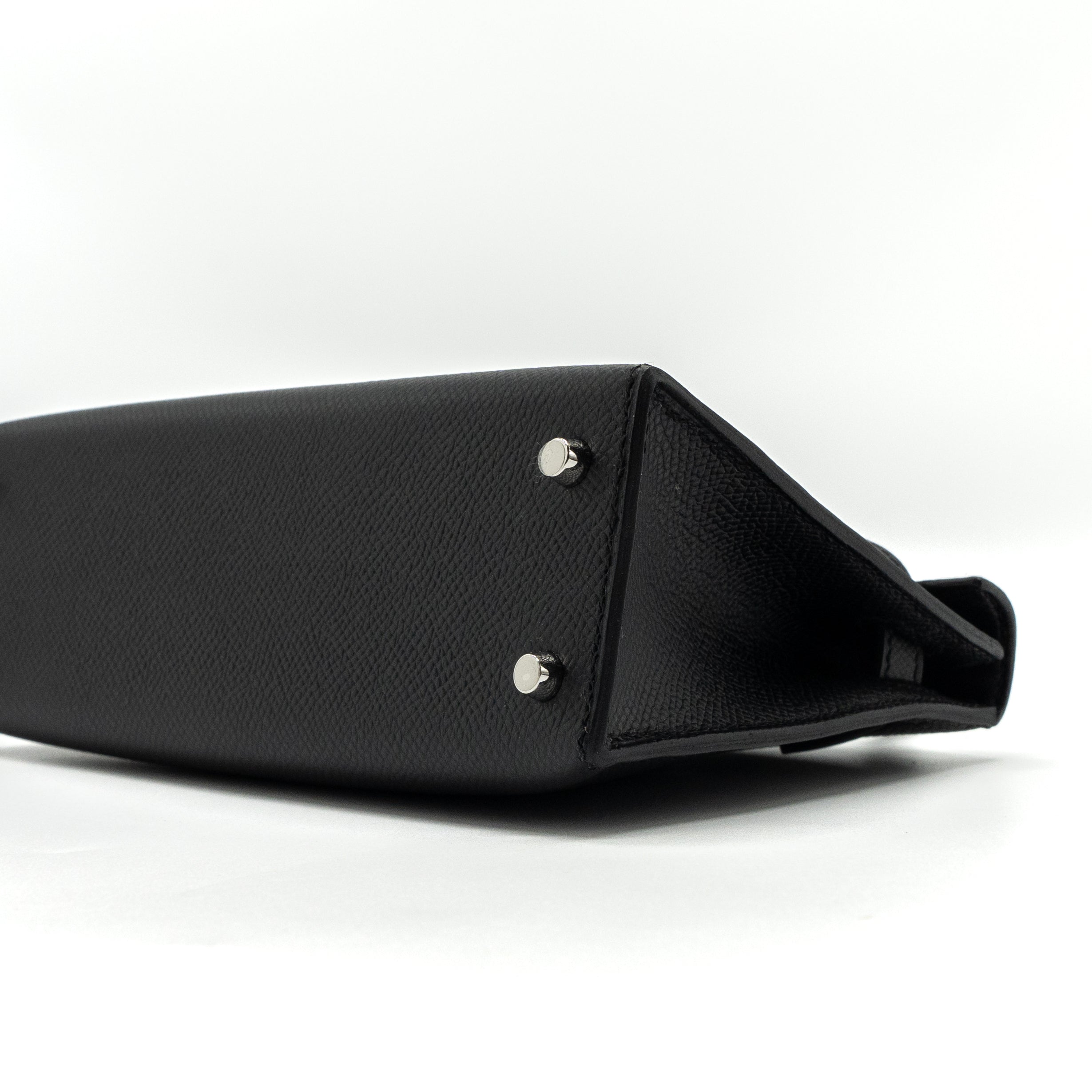 HERMES MINI KELLY EPSOM BLACK SHW